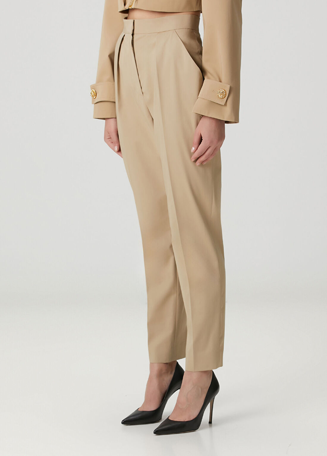 Balmain Bej Pantolon görsel 2