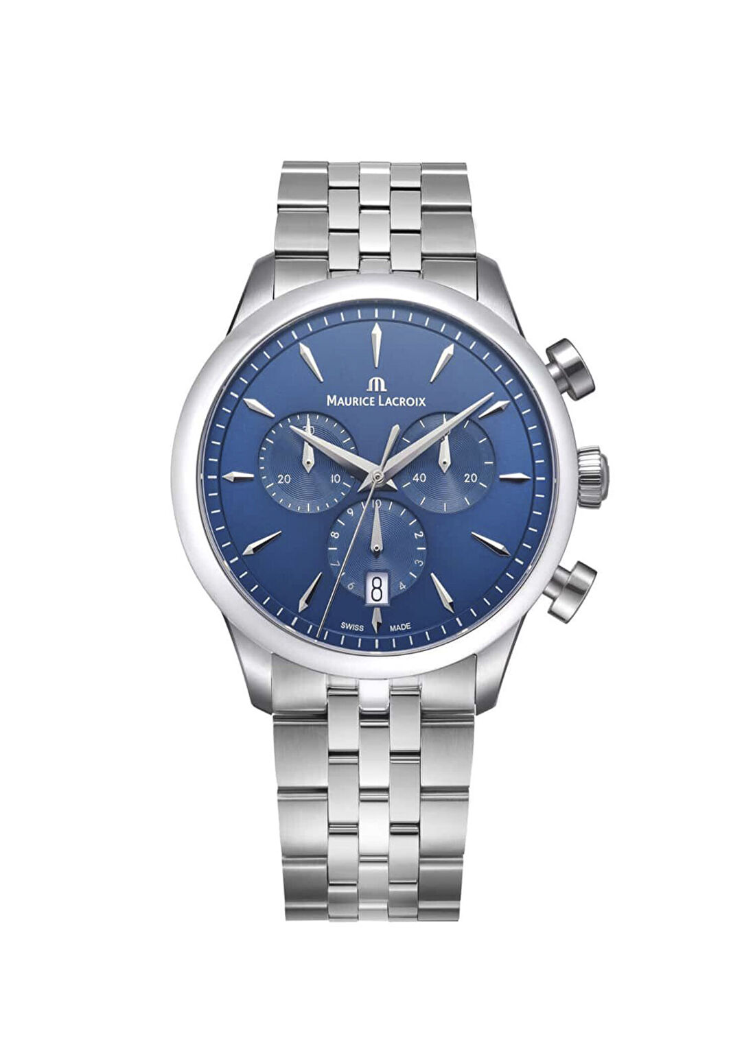 Maurice Lacroix ML-751038SS002430-1 Metalik Gri Çelik Erkek Kol Saati