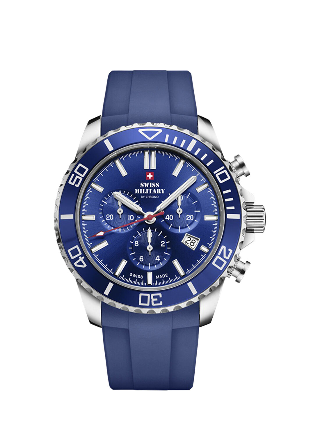 Swiss Military By Chrono SM34103.08 Lacivert Erkek Kol Saati