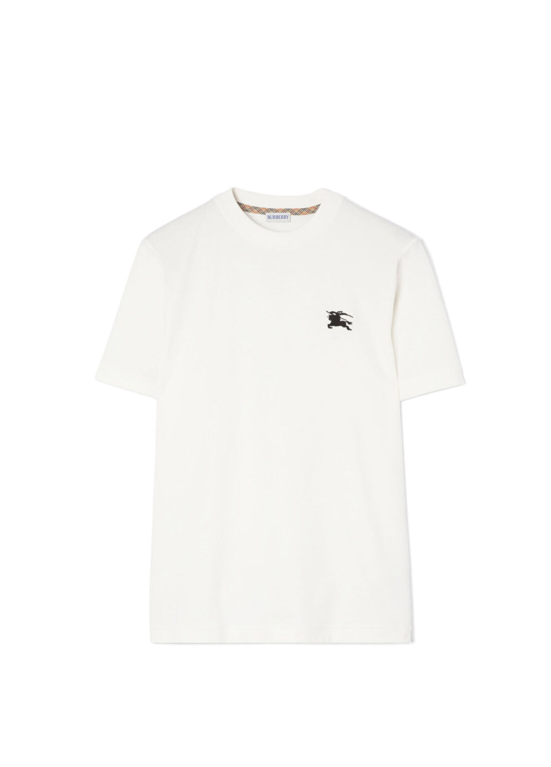 Burberry Seth Bnt Beyaz Kısa Kollu Erkek T-Shirt