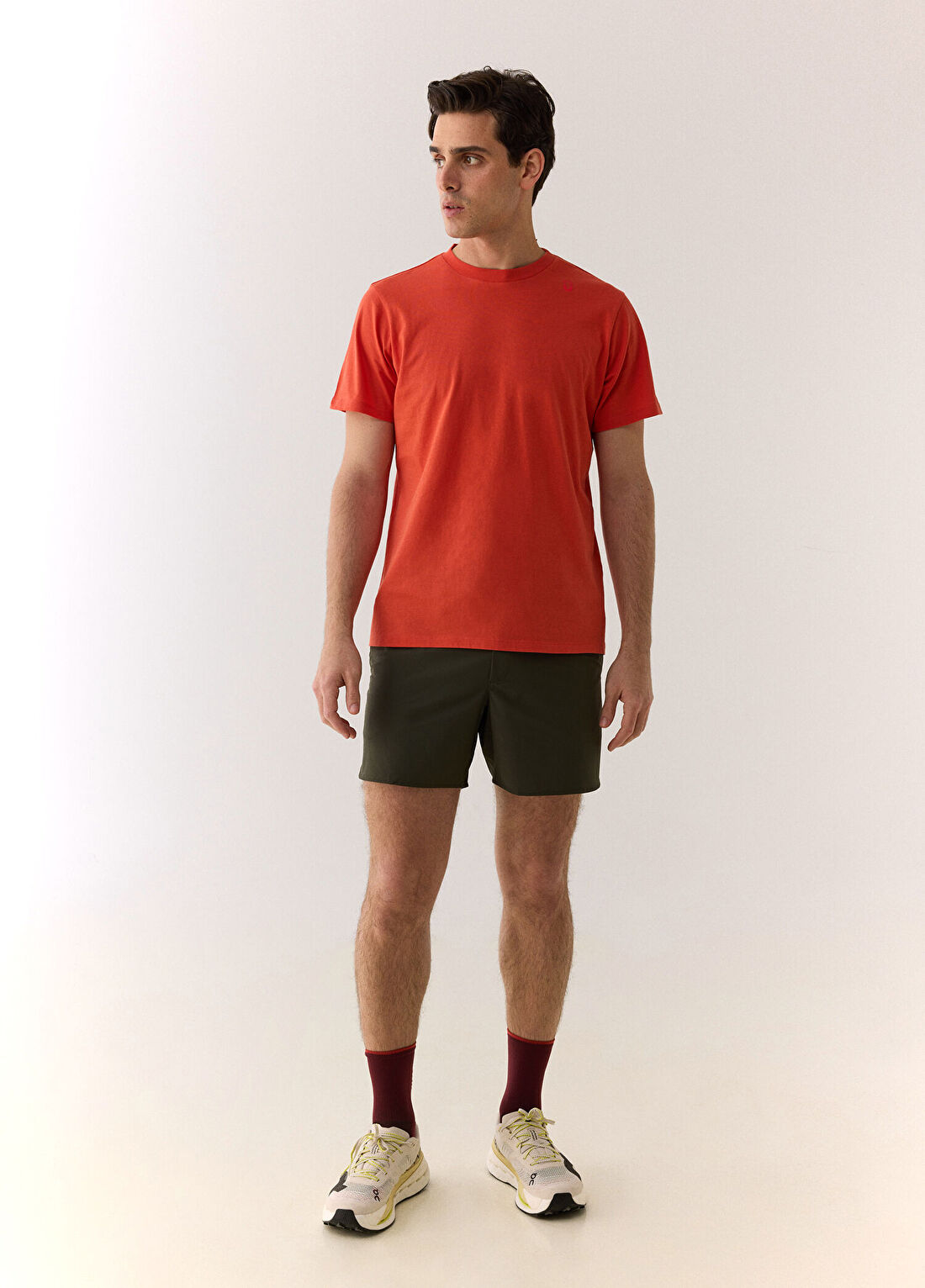 Uniform Athletics Training Haki Erkek Spor Şort görsel 3