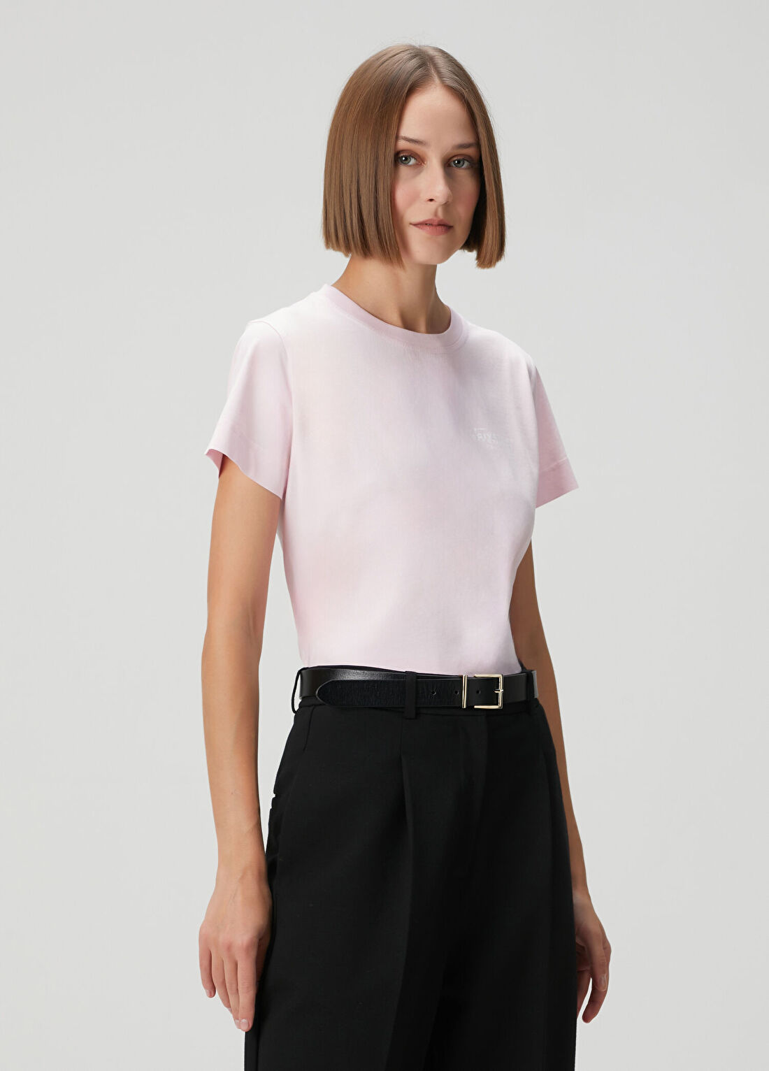Givenchy Pembe Logo Baskılı T-shirt görsel 3
