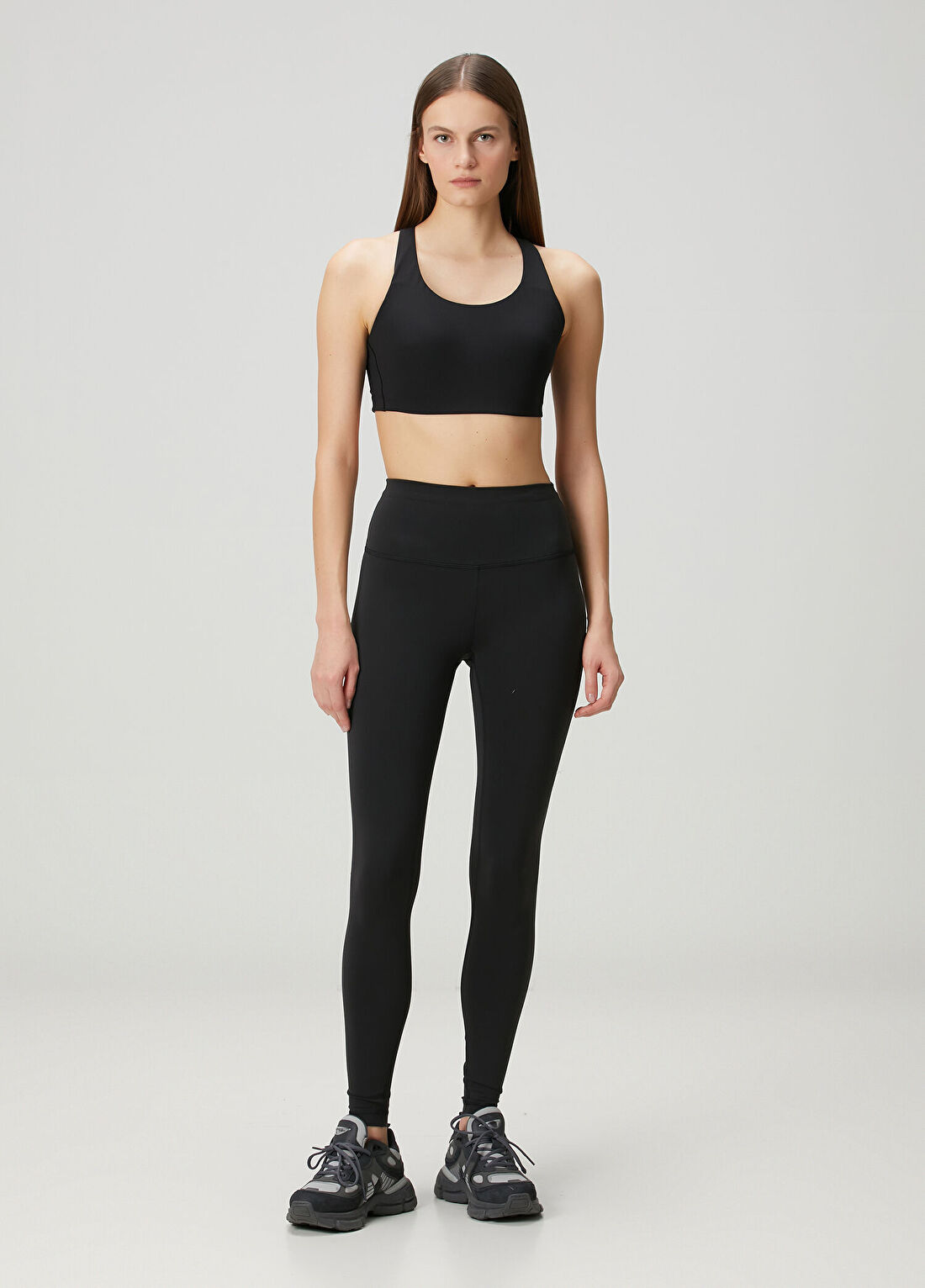 lululemon Energy High Support Siyah Sütyen görsel 2