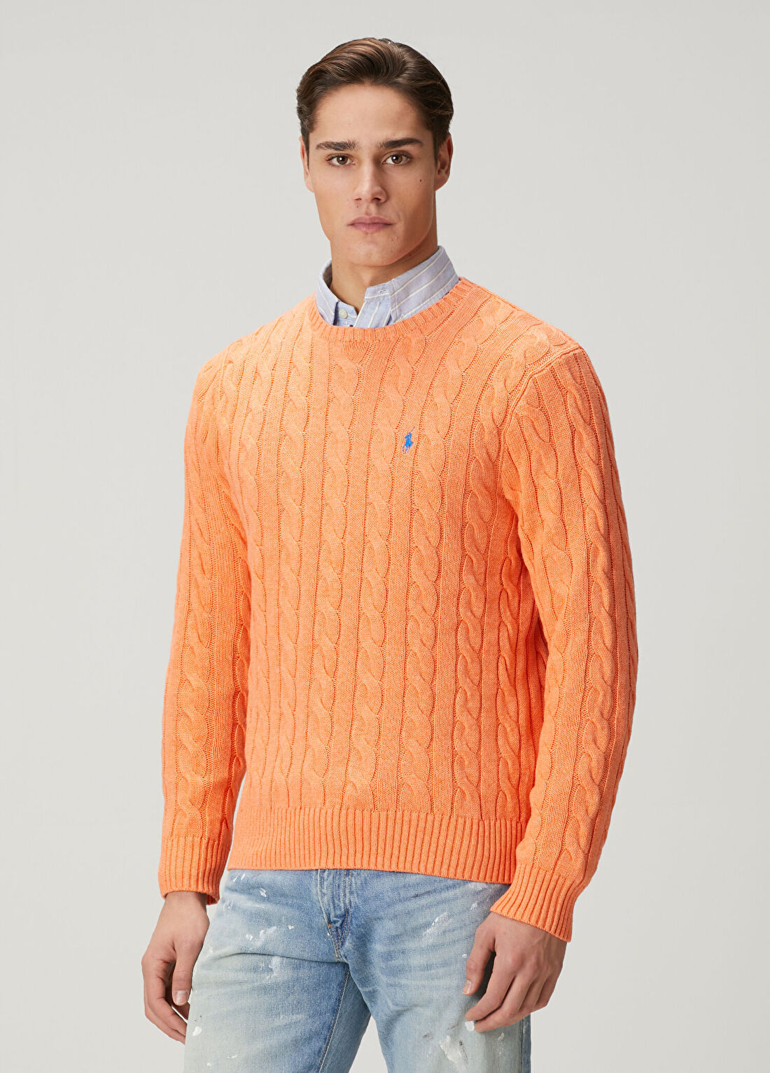 Polo Ralph Lauren Turuncu Kazak görsel 3