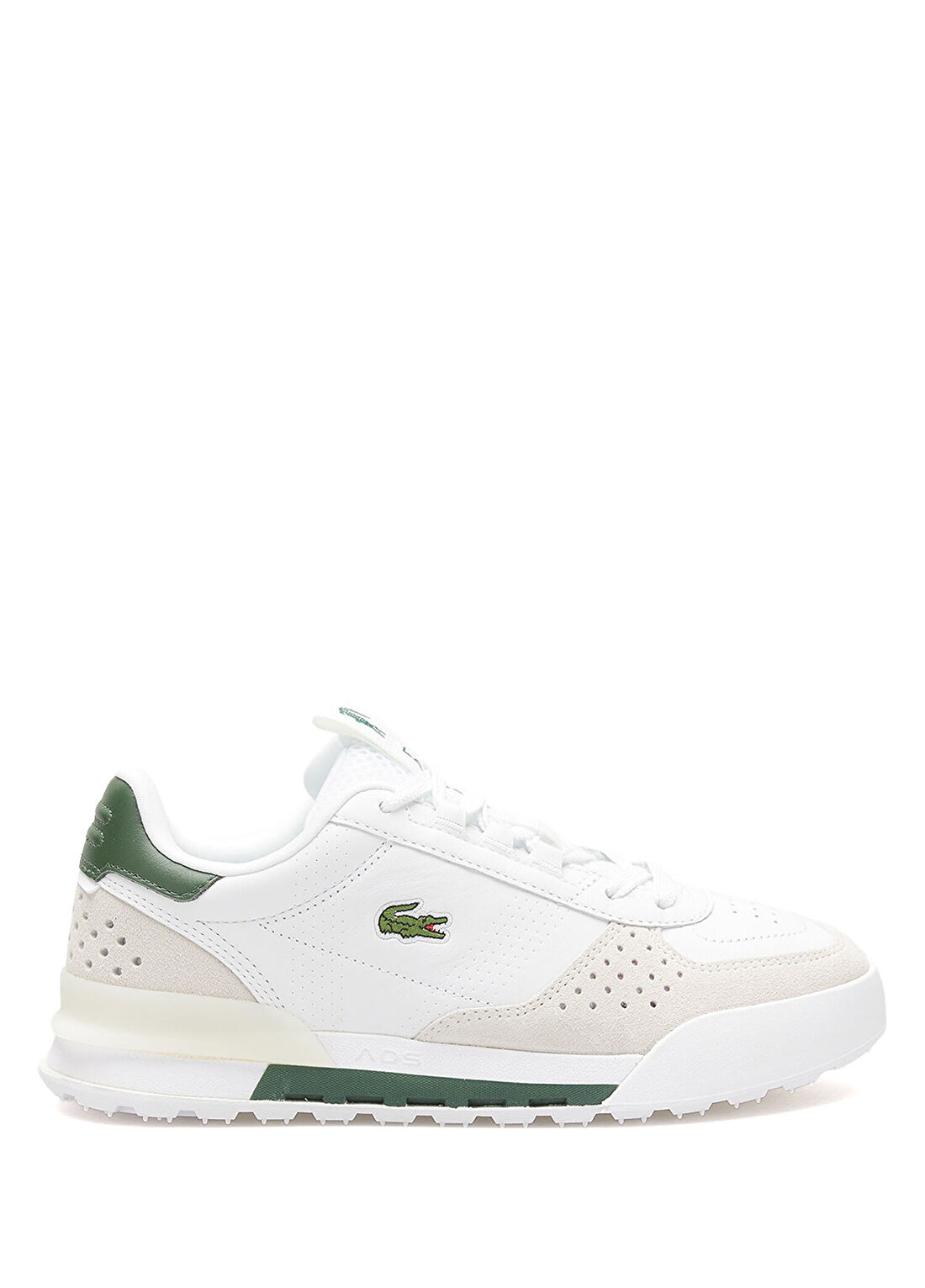 Lacoste Slam Break Beyaz Deri Süet Kadın Sneaker