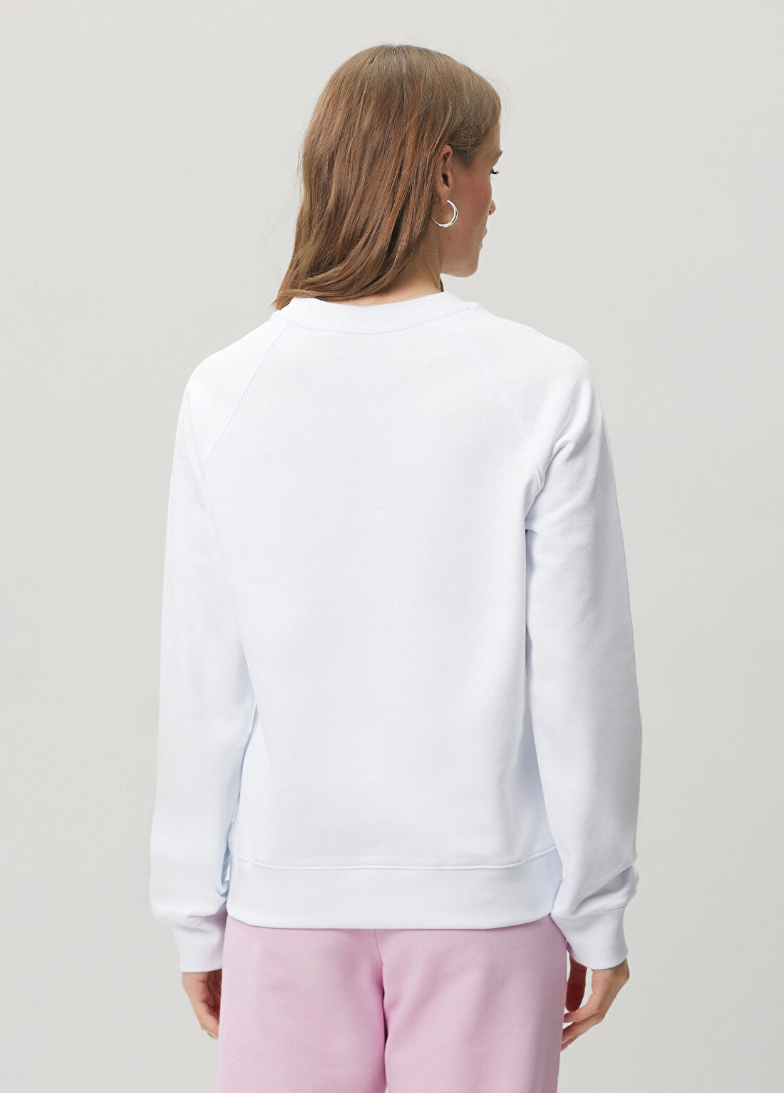 Msgm Beyaz Sweatshirt görsel 4