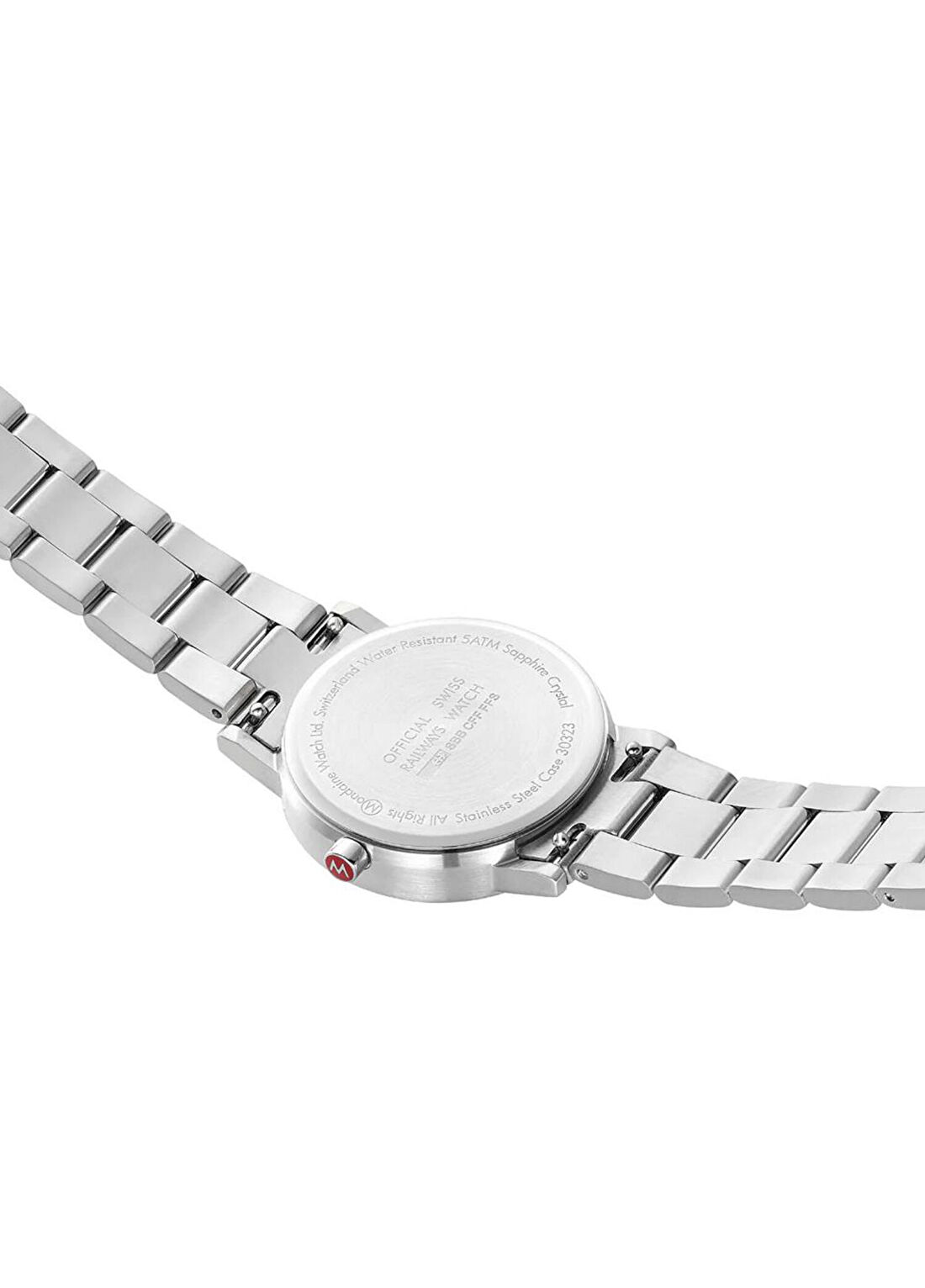Mondaine A658.30323.11SBJ Metalik Gri Çelik Kadın Kol Saati görsel 3