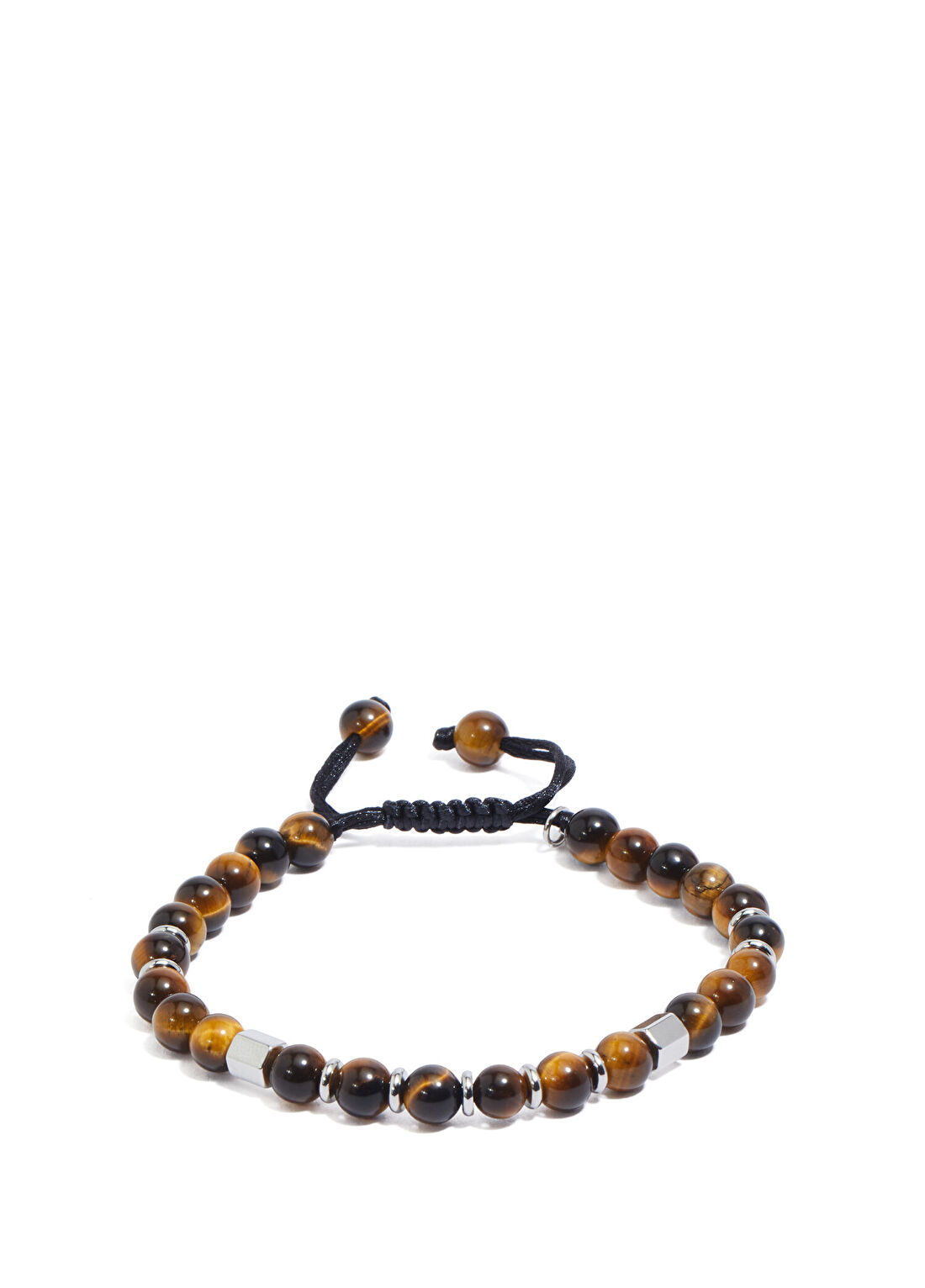 Beymen Collection Kahverengi Doğal Taşlı Erkek Bileklik