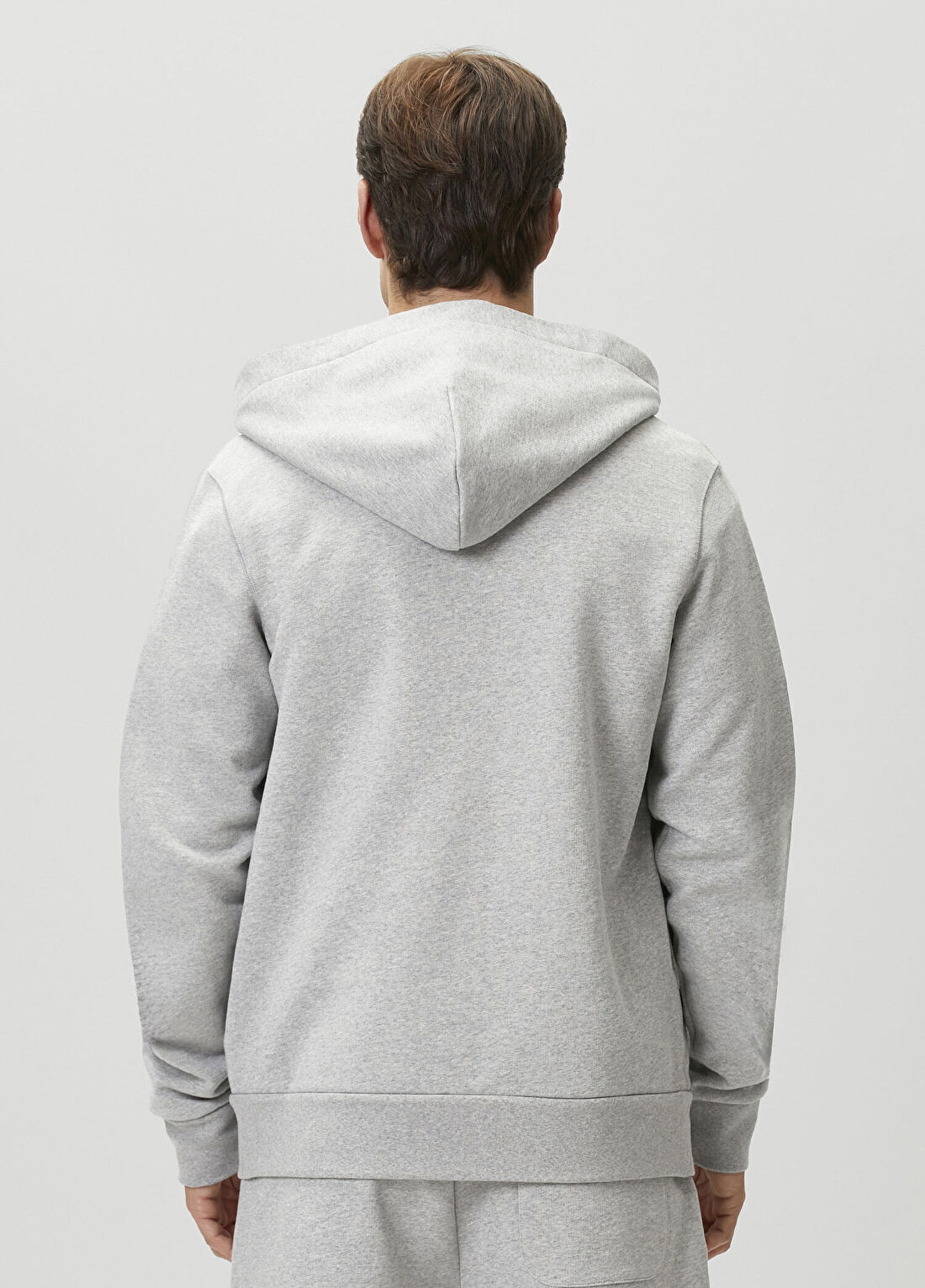 Moncler Gri Kapüşonlu Sweatshirt görsel 4