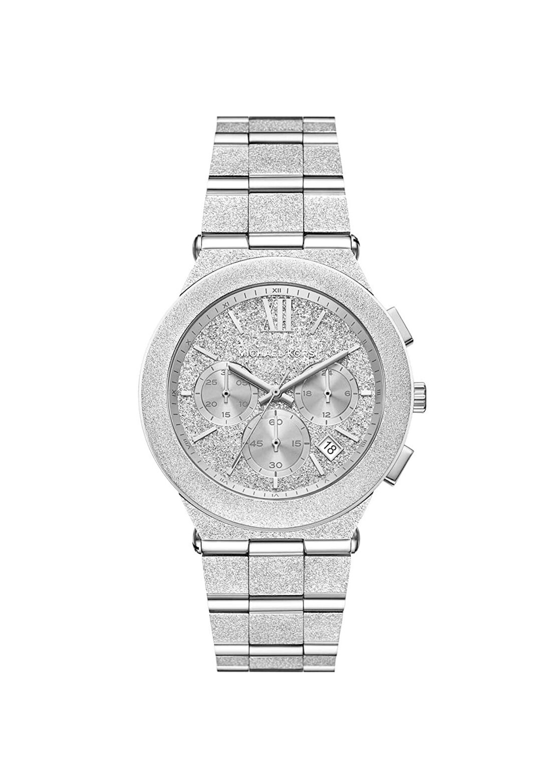 Michael Kors MK7558 Metalik Gri Çelik Kadın Kol Saati