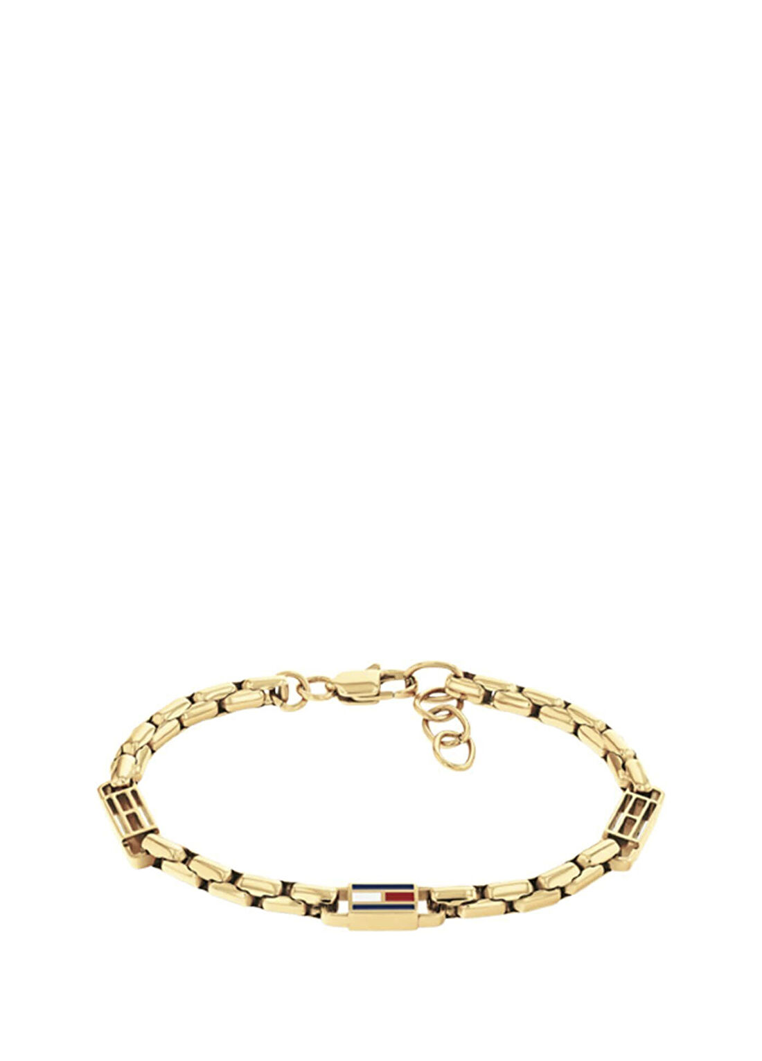 Tommy Hilfiger THJ2790675 Altın Rengi Çelik Erkek Bileklik