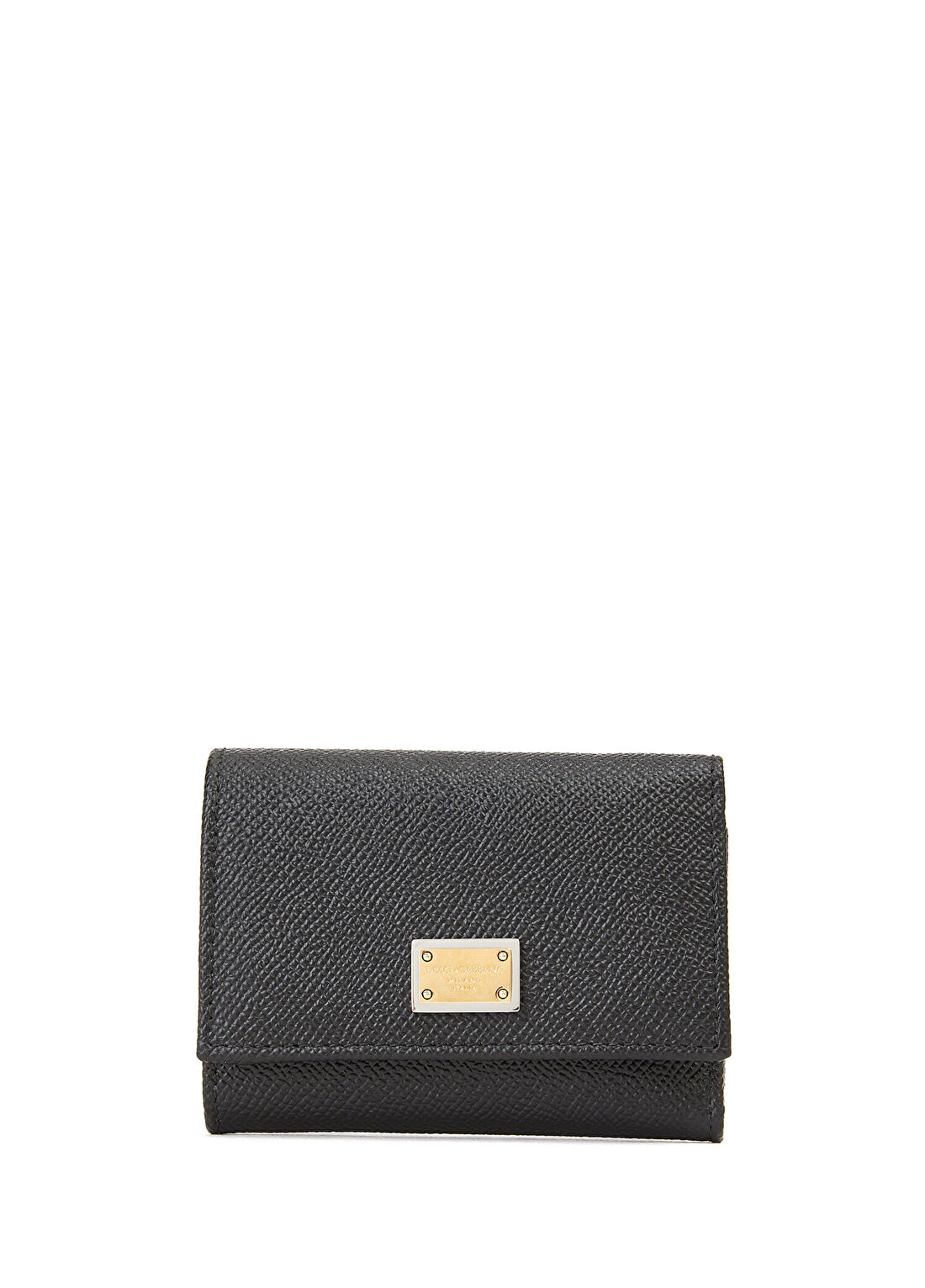 Dolce&Gabbana Siyah Logo Detaylı Kadın Deri Cüzdan
