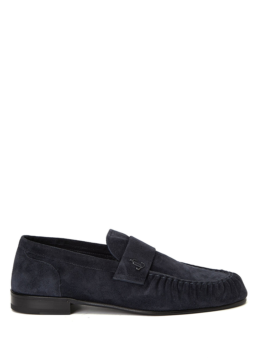 Jimmy Choo Ellis Lacivert Erkek Süet Loafer