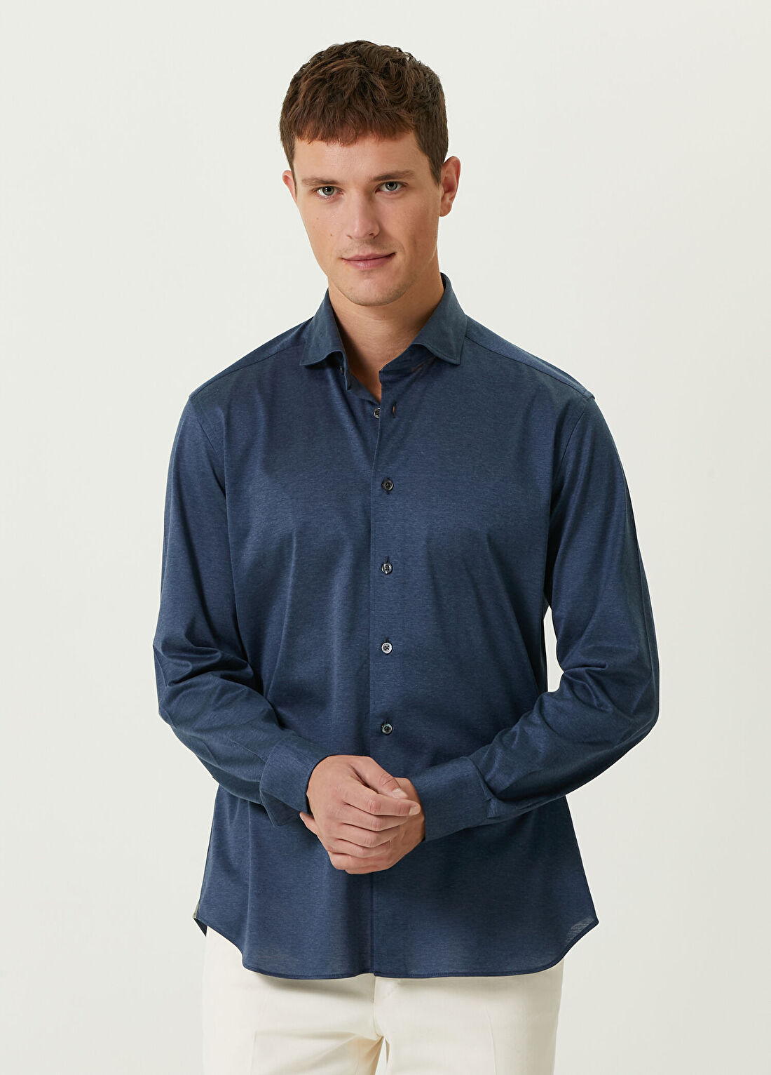 Corneliani Açık Mavi Gömlek