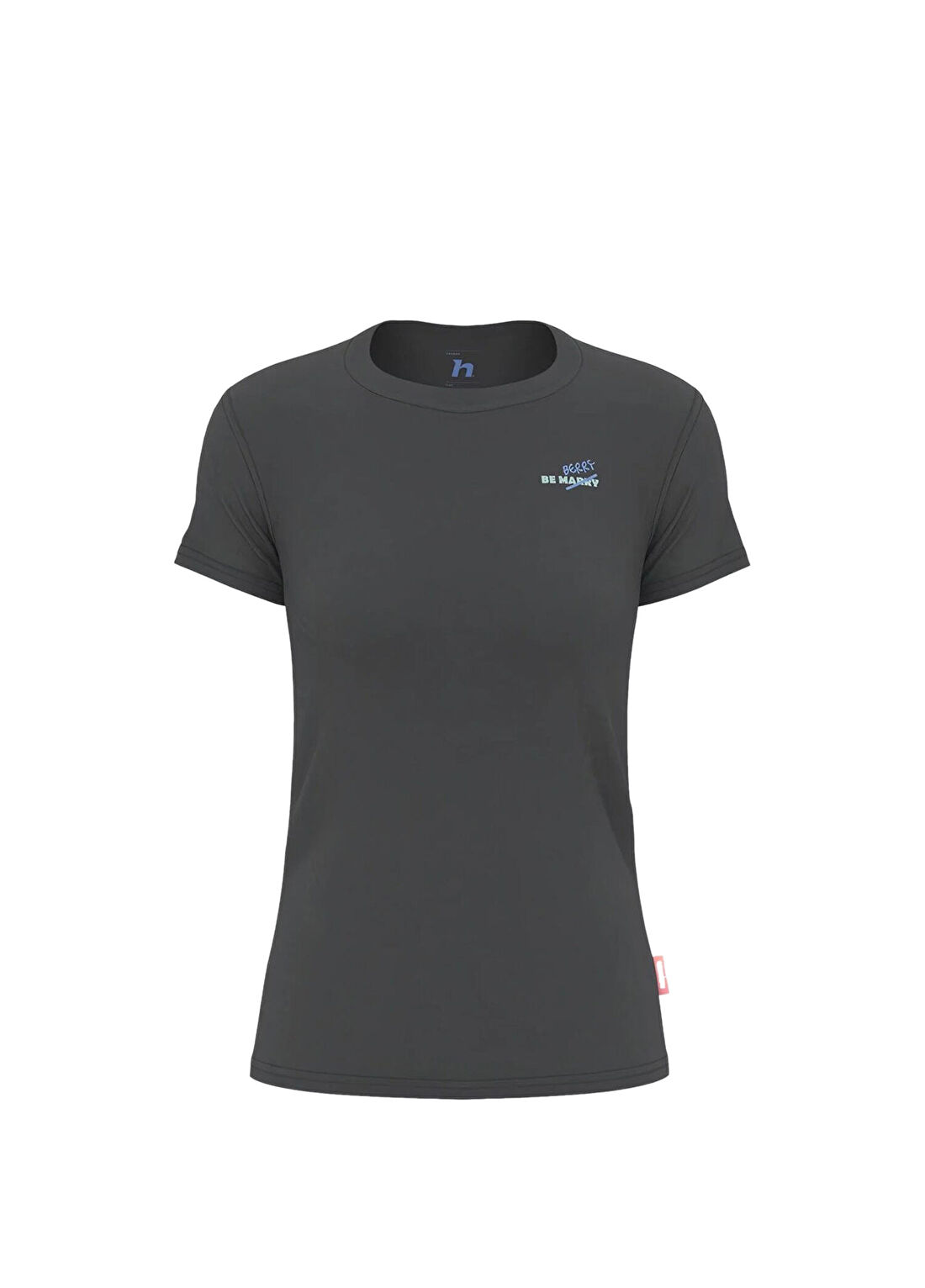 Hannah Adria Black Oyster Kısa Kollu Kadın Outdoor T-Shirt