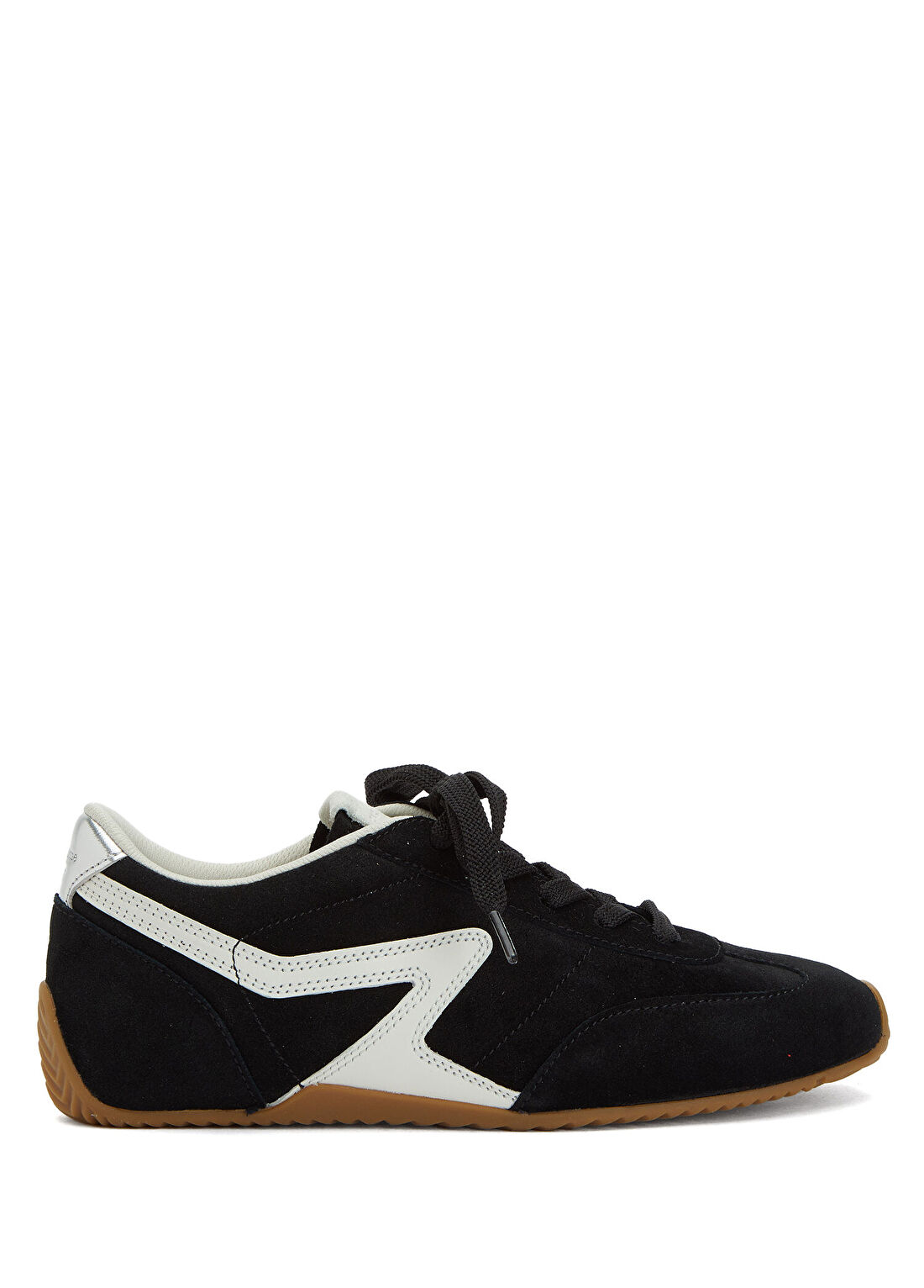 Rag&Bone Retro Siyah Beyaz Kadın Süet Sneaker