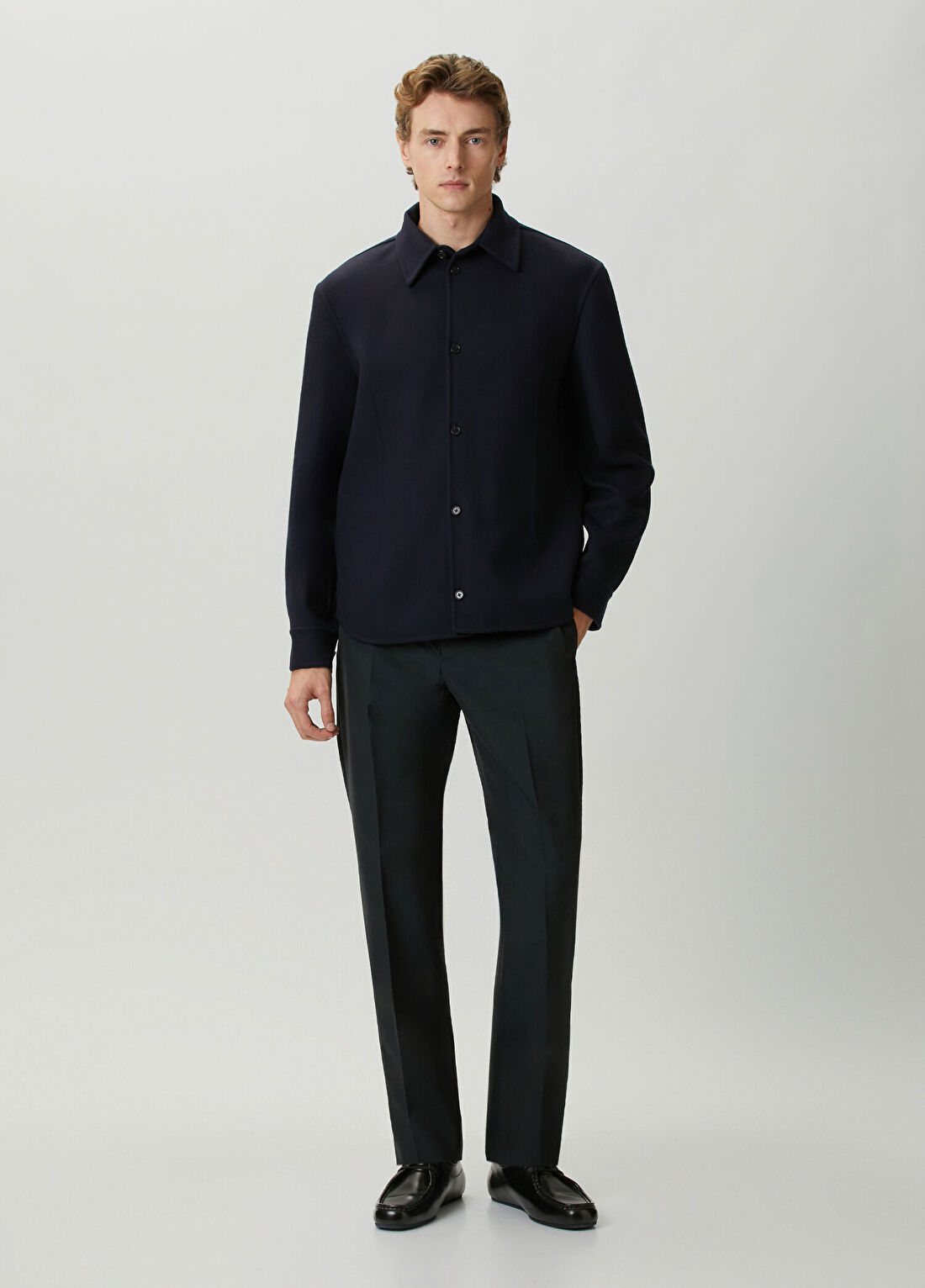 Jil Sander Antrasit Yün Pantolon