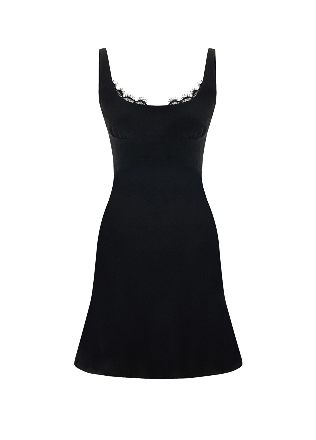 Rawe Manon Dress in Silk Siyah Kadın Elbise