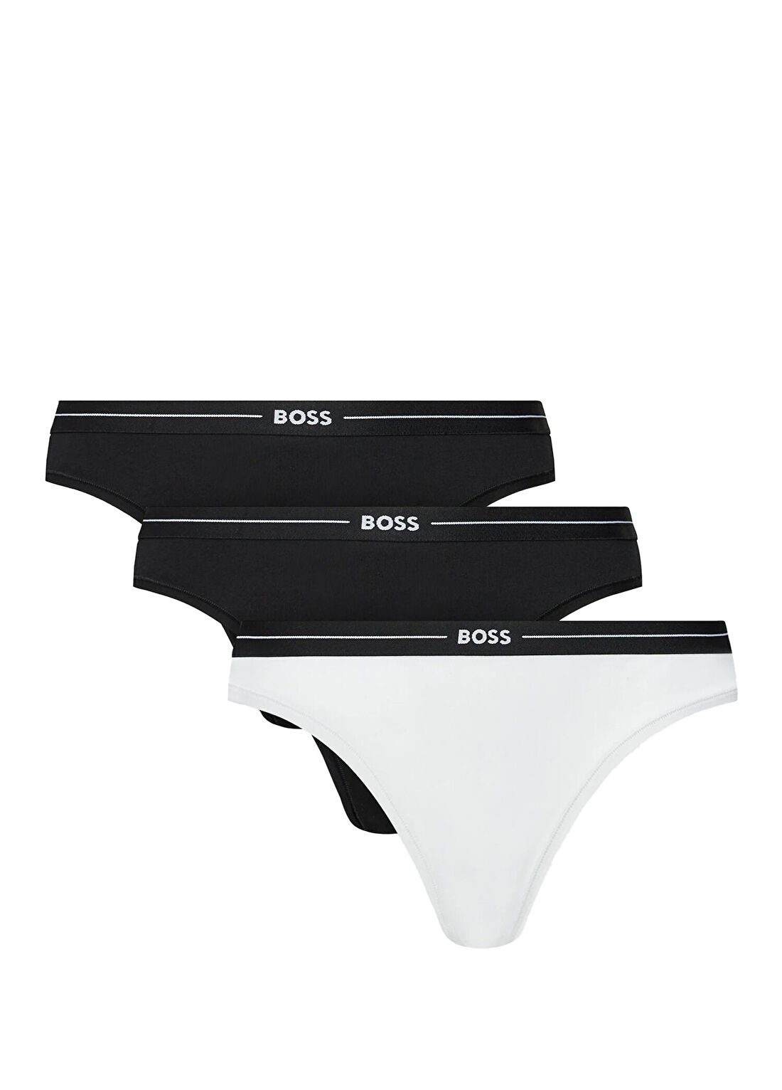 Boss Siyah Beyaz 3lü Külot Seti
