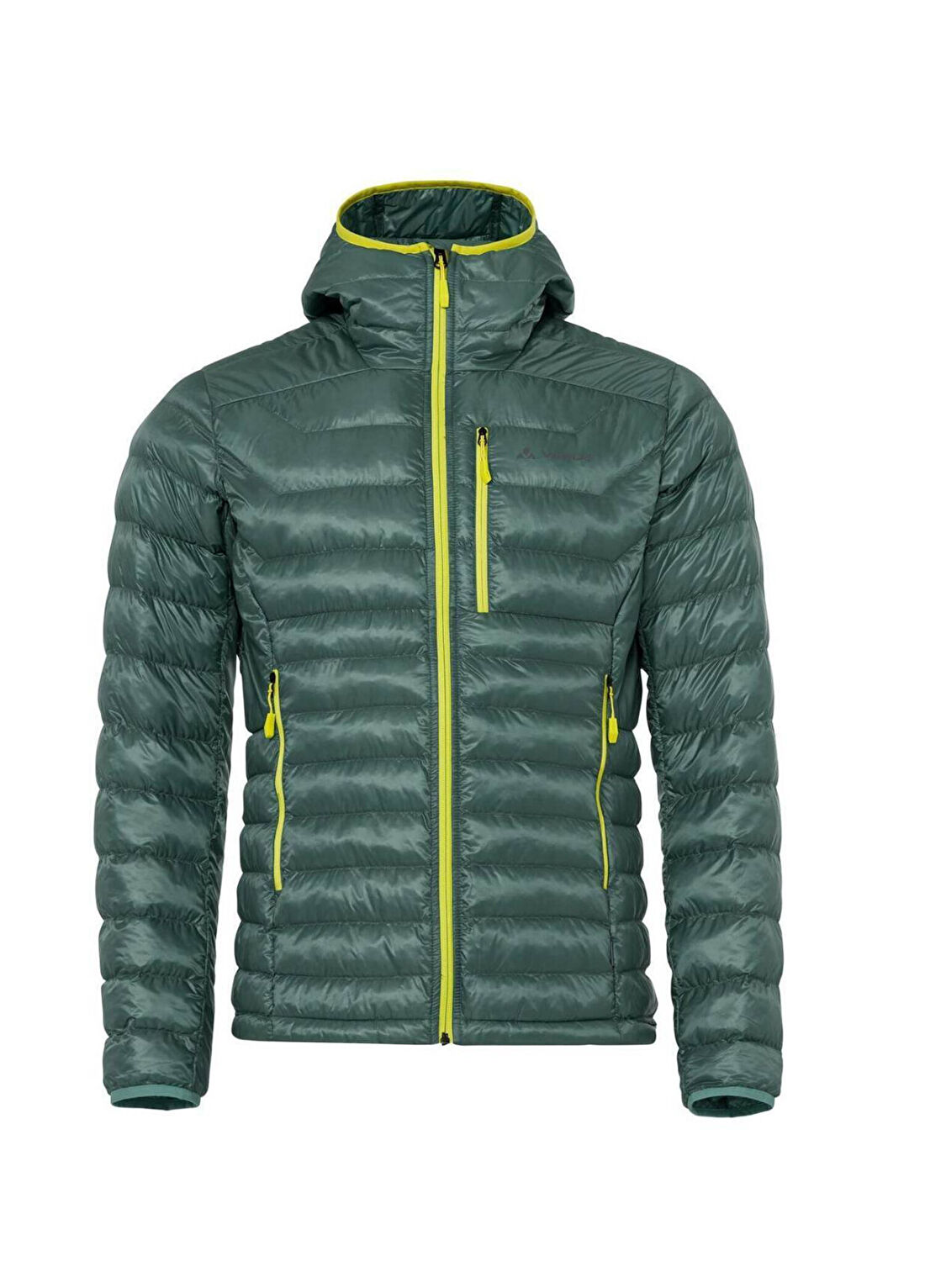 Vaude Batura Yeşil Yalıtımlı Kapüşonlu Erkek Spor Mont