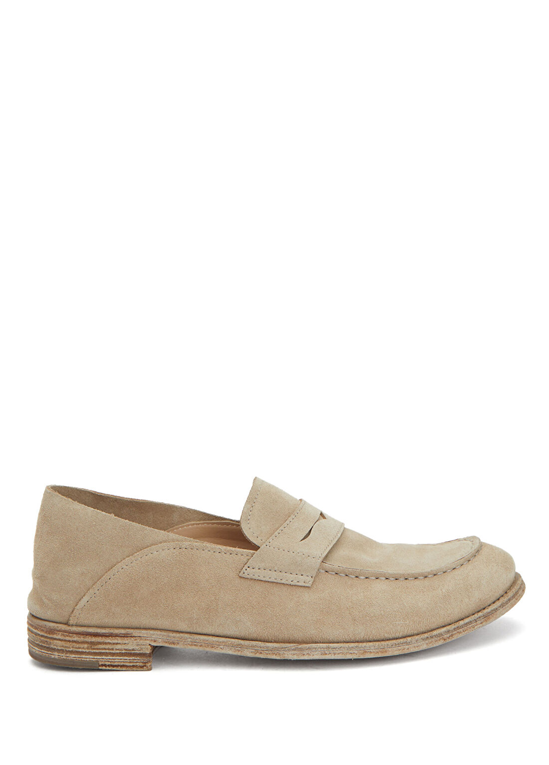 Officine Creative Nude Kadın Süet Loafer