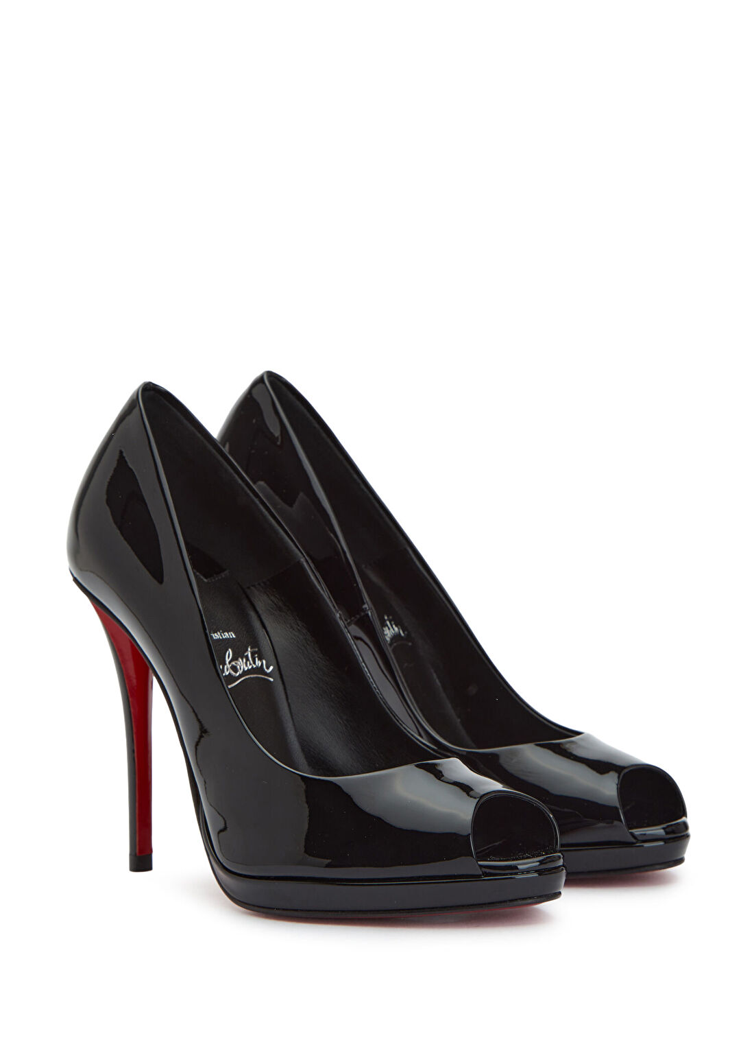Christian Louboutin Lady Z Siyah Deri Topuklu Ayakkabı görsel 2