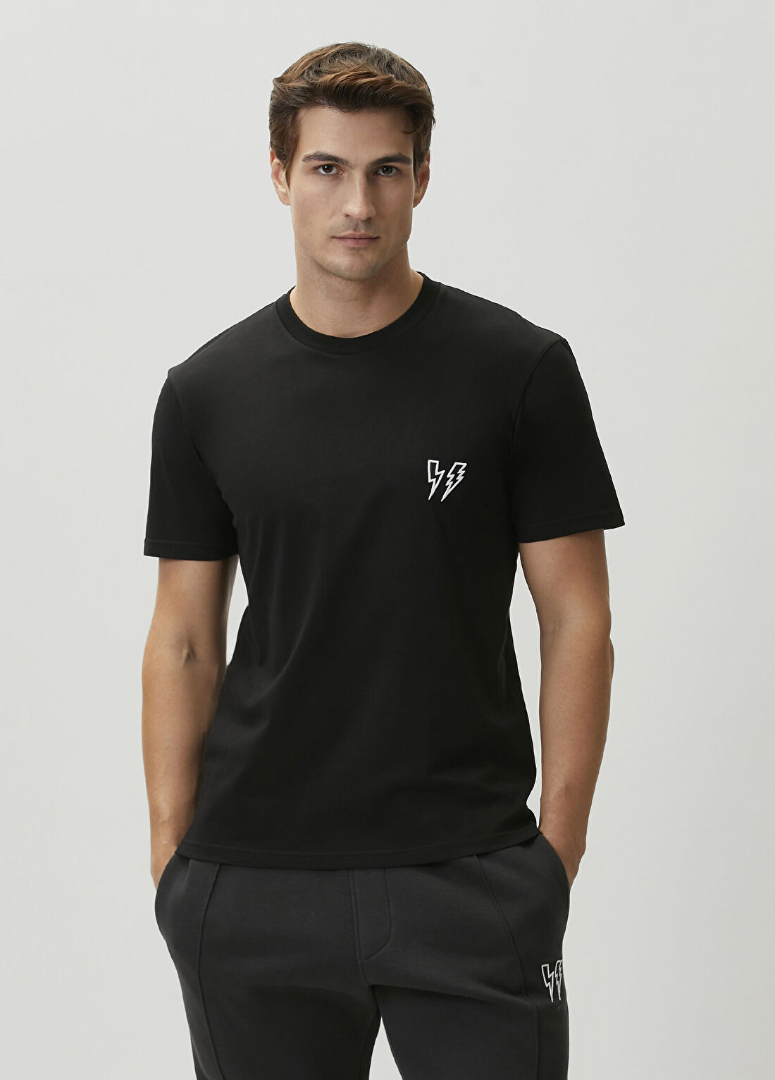 Neil Barrett Siyah T-shirt