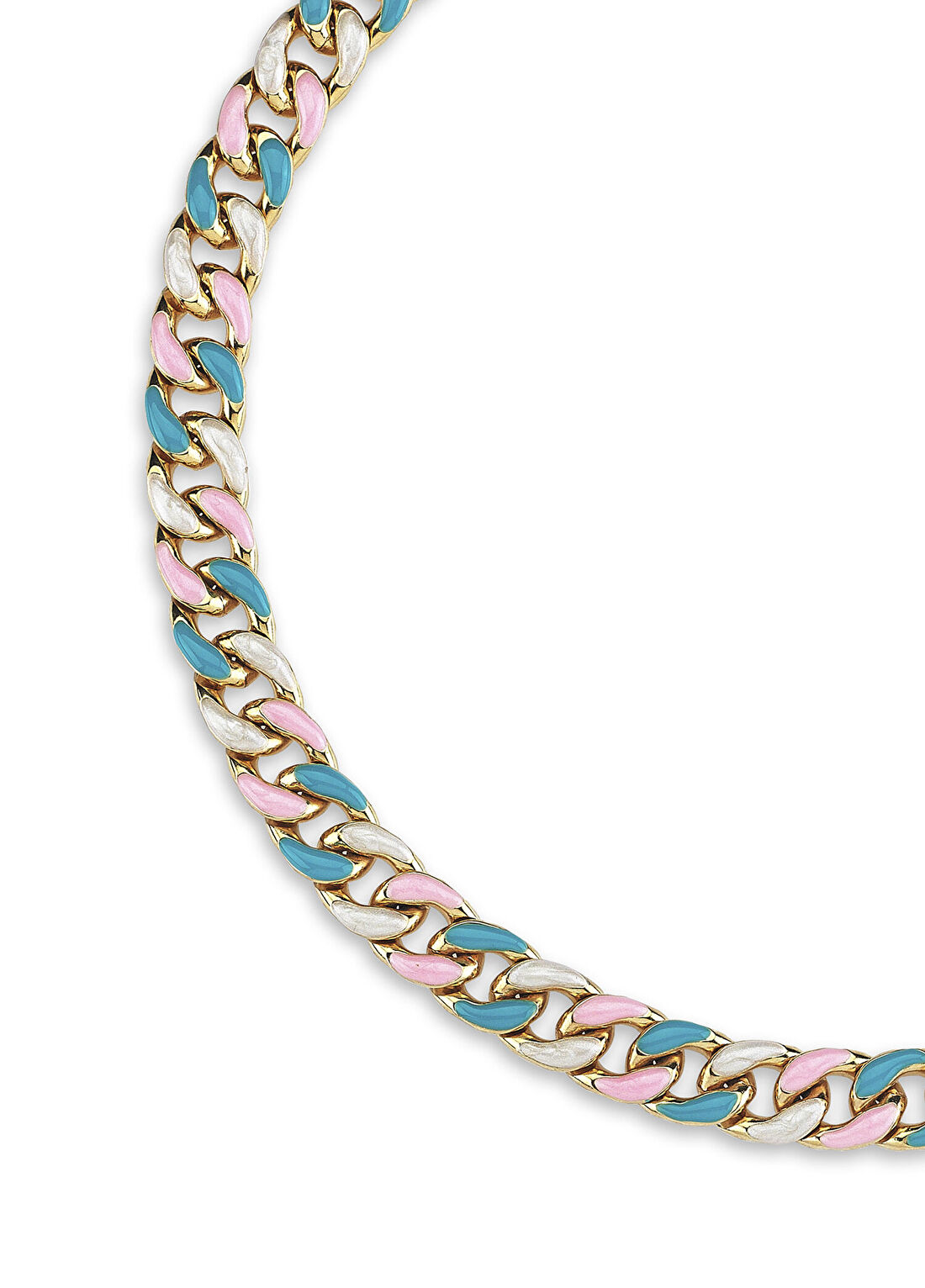 Gwelry Turquoise Summer 24 Ayar Altın Kaplama Kadın Kolye görsel 2