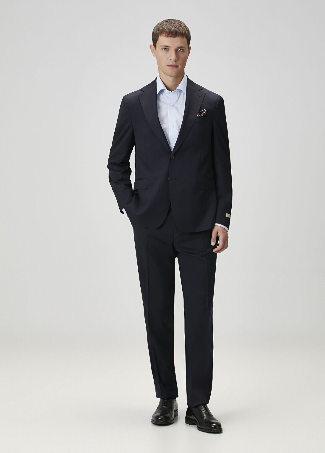 Beymen Collection Drop 4 Lacivert Yün Takım Elbise