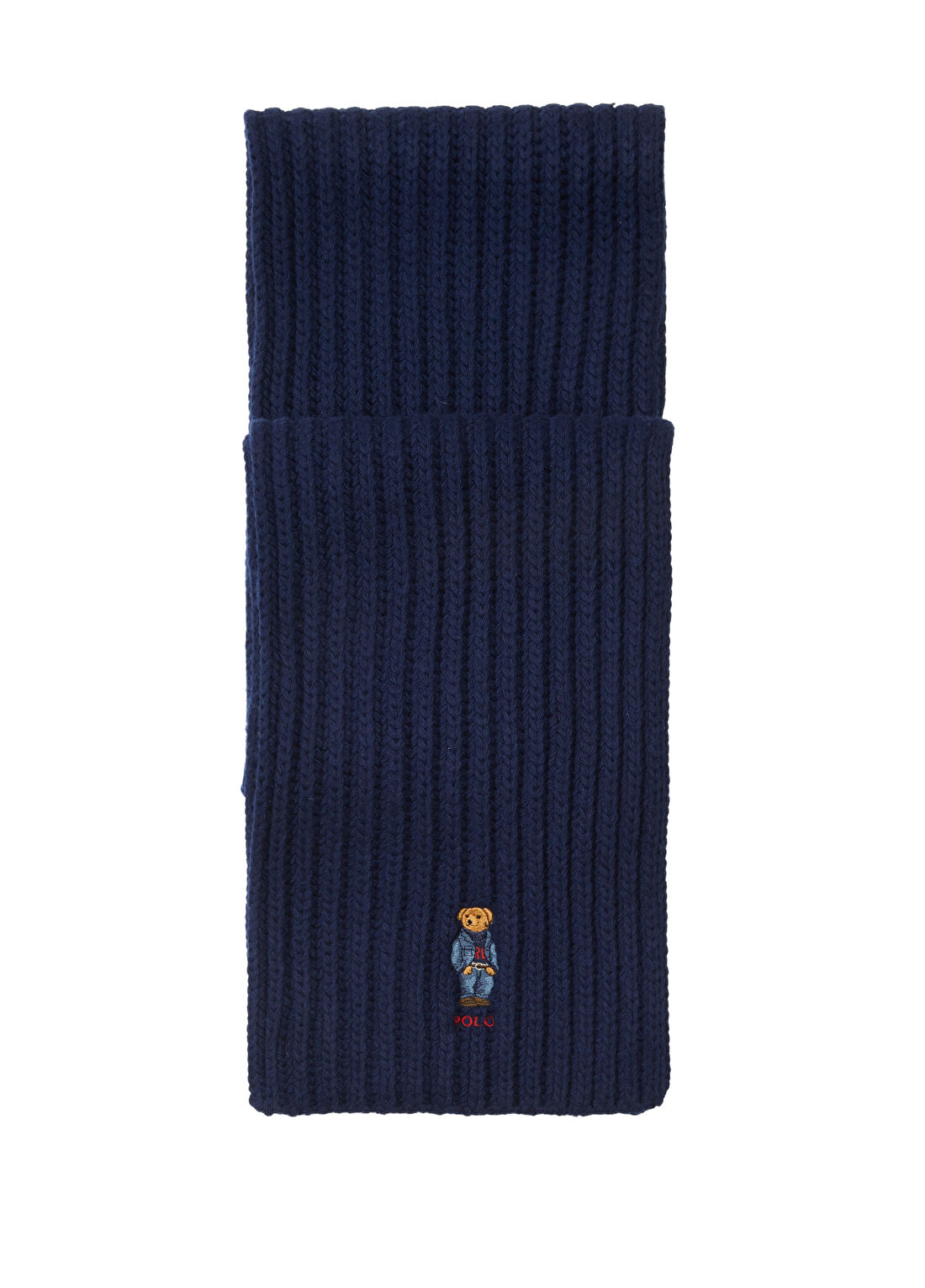 Polo Ralph Lauren Lacivert Kadın Yün Atkı