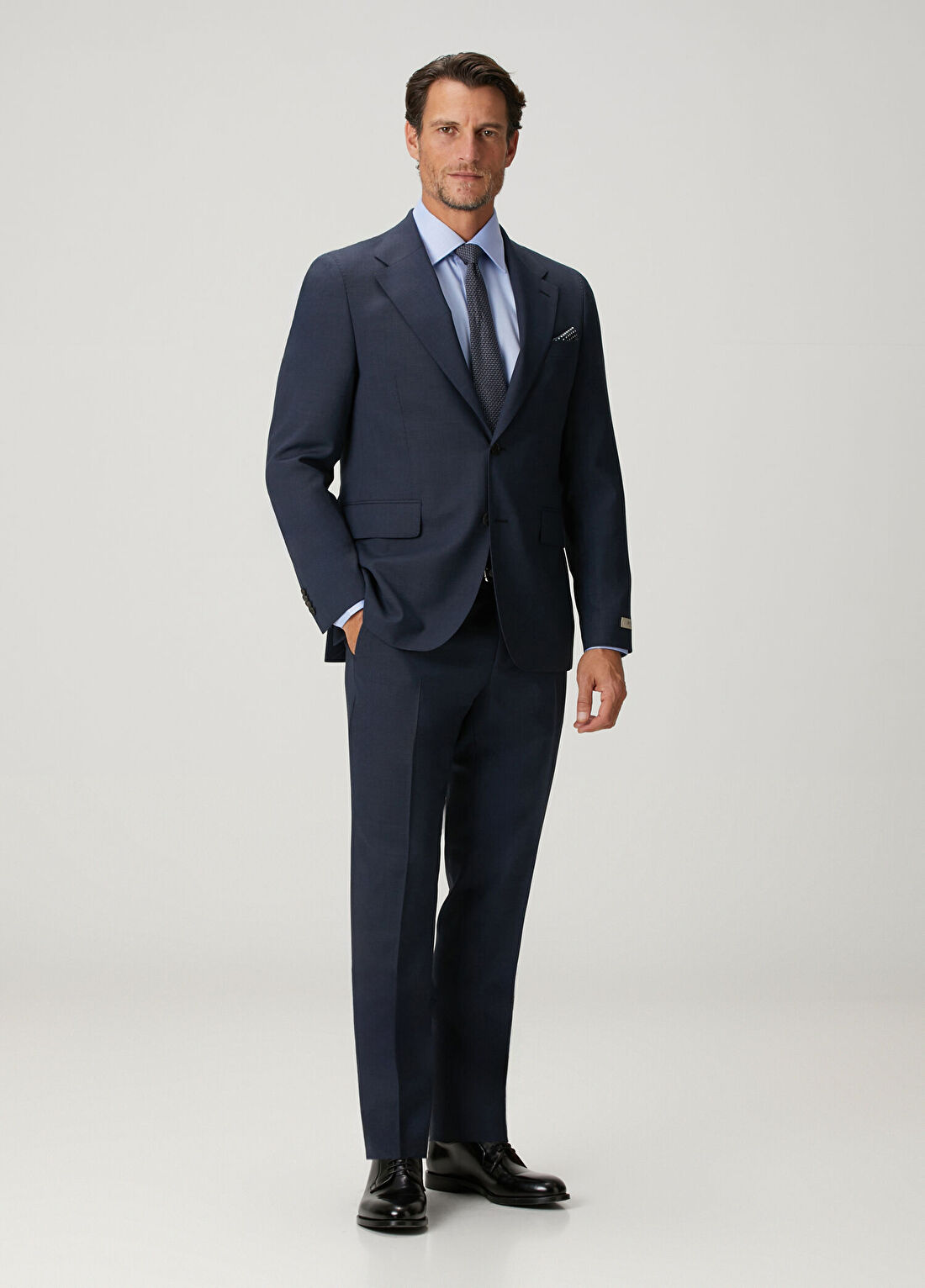 Beymen Collection Drop 7 Lacivert Yün Takım Elbise görsel 3