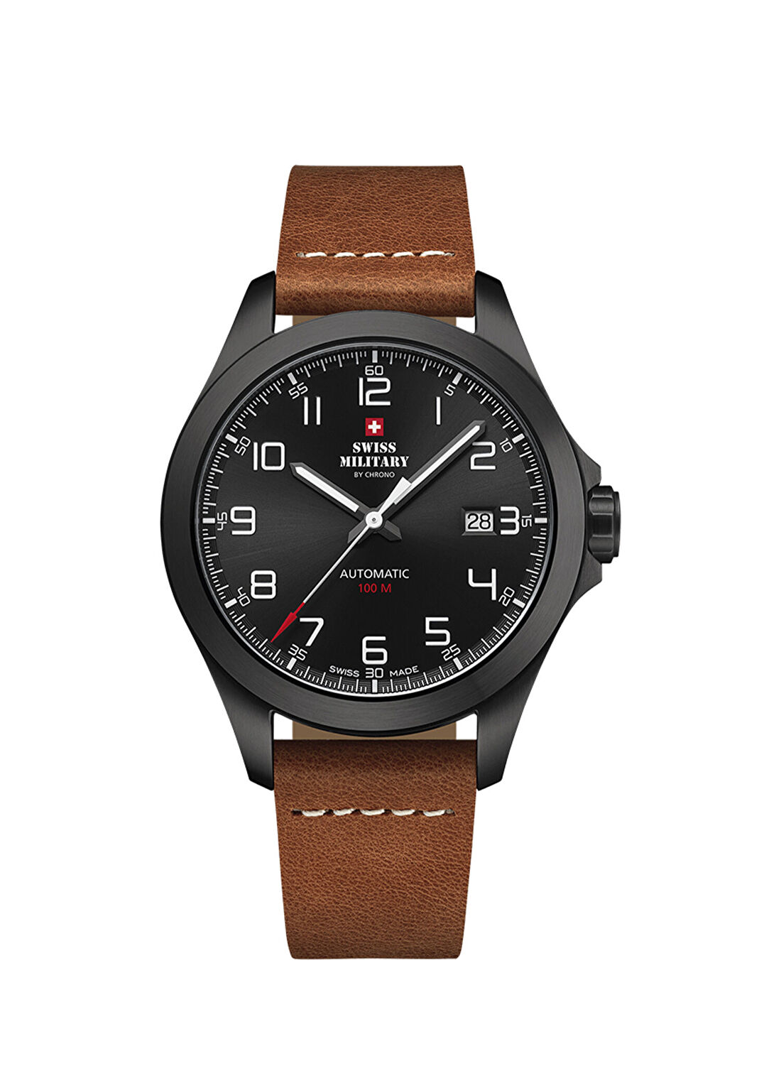 Swiss Military By Chrono SMA34077.05 Kahverengi Deri Erkek Kol Saati