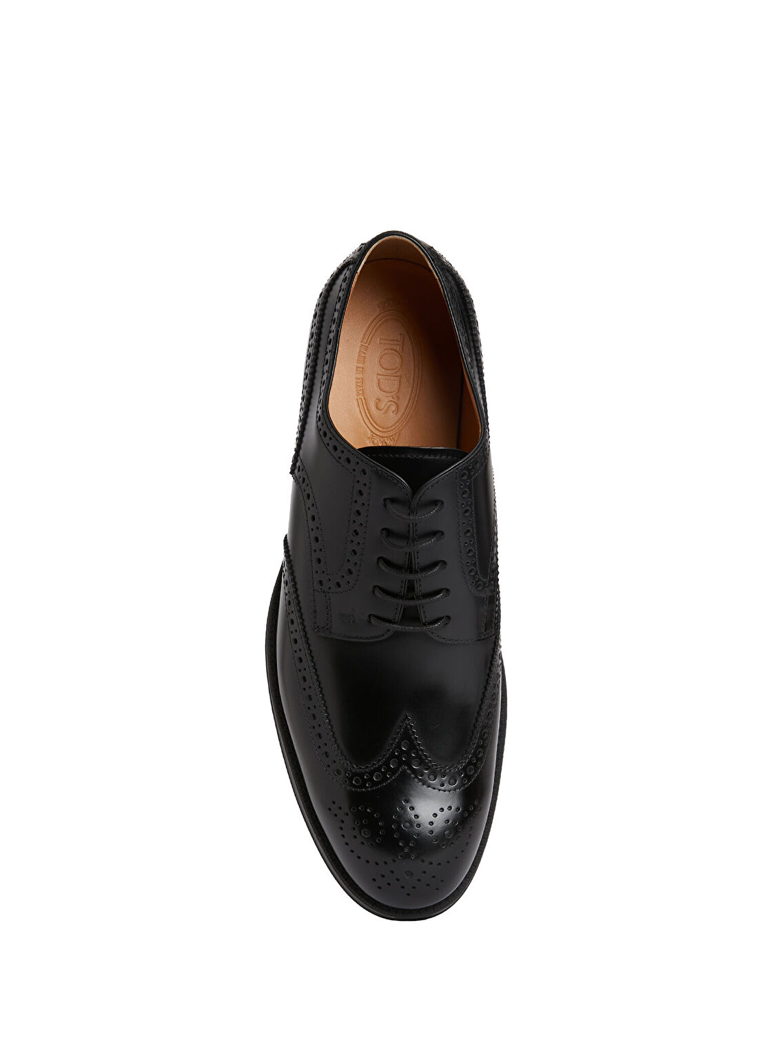 Tod's Siyah Erkek Deri Ayakkabı görsel 4