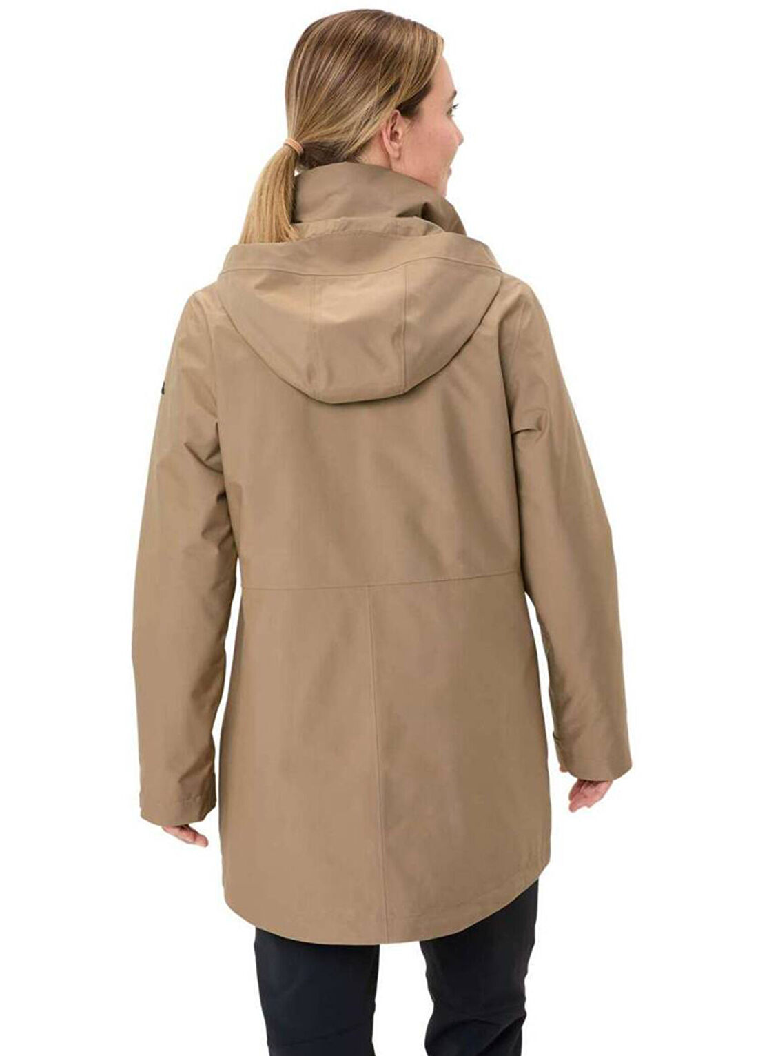 Vaude Idris IV 3in1 Kahverengi Kapüşonlu Kadın Parka 47967 görsel 2