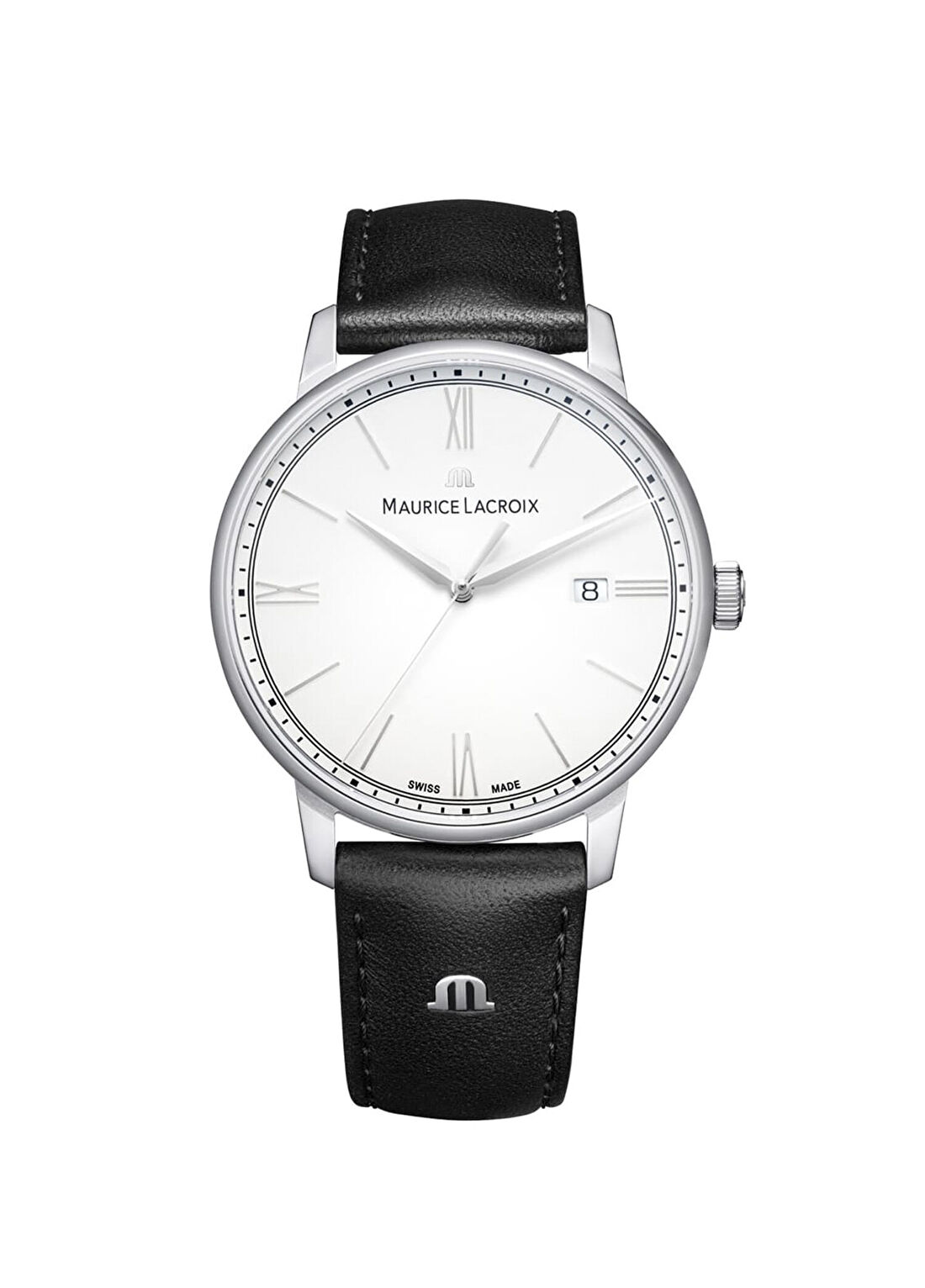 Maurice Lacroix ML-EL1118SS001110-2 Çelik Siyah Erkek Kol Saati
