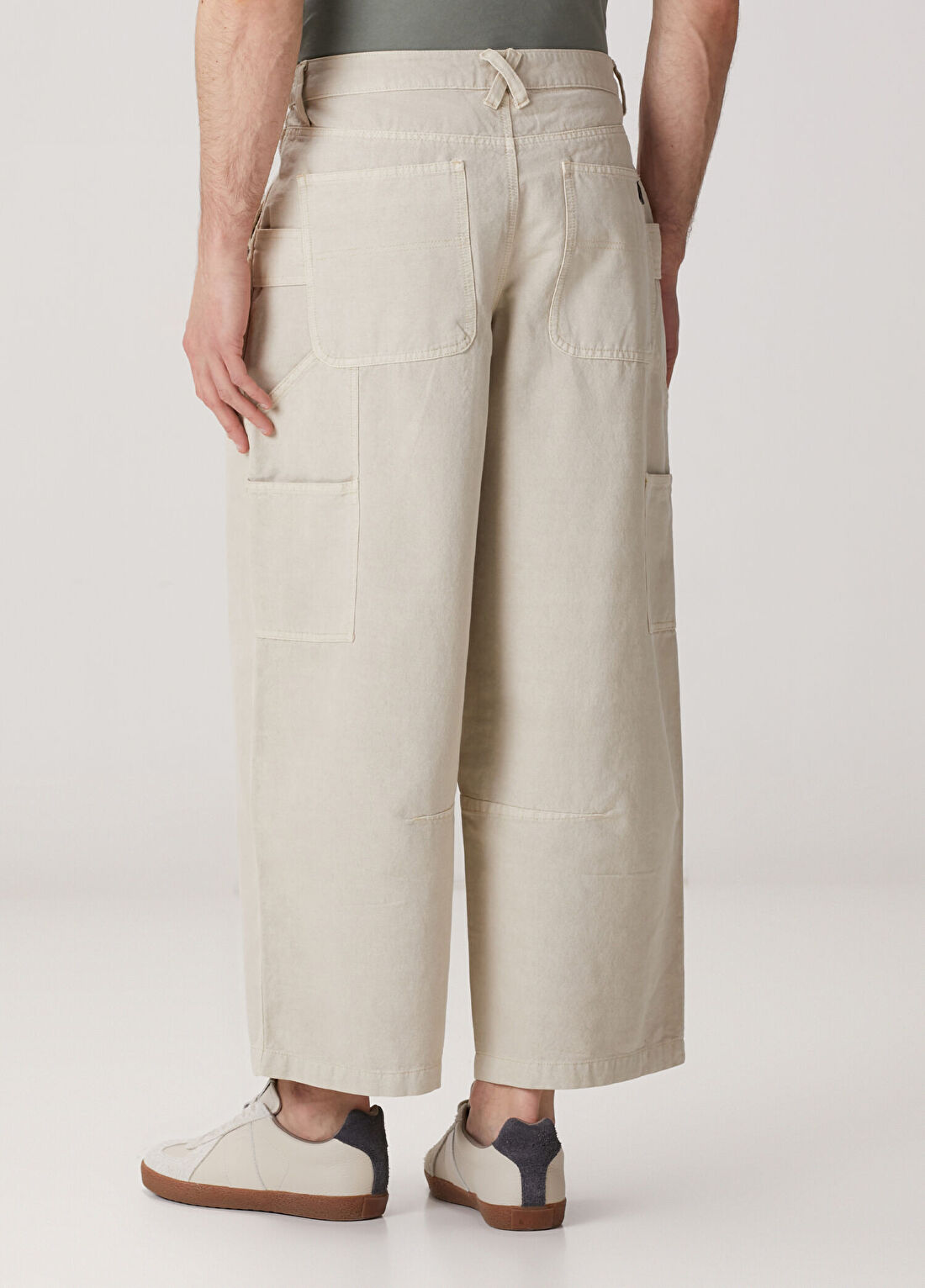 AllSaints Jackson Bej Jean Pantolon görsel 2