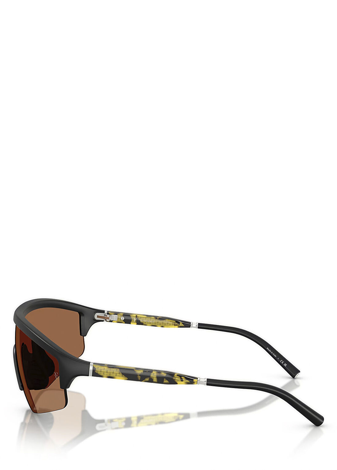 Oliver Peoples OV5560S Kahverengi Siyah Unisex Güneş Gözlüğü görsel 4
