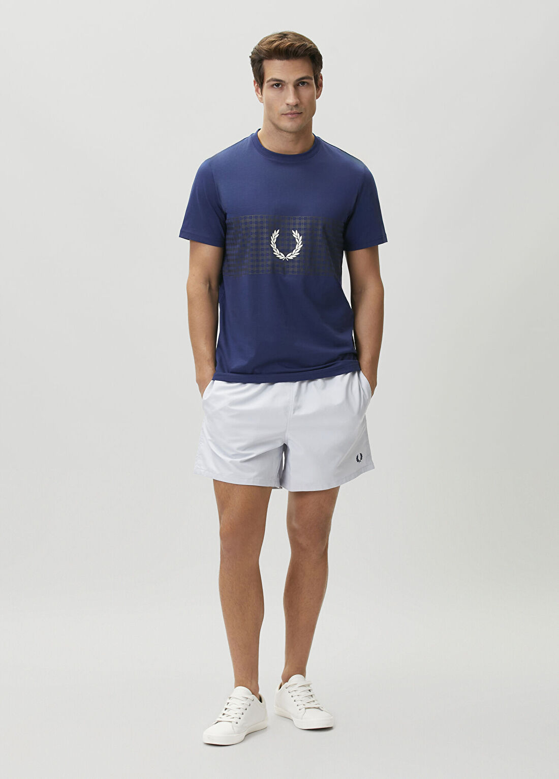 Fred Perry Mavi Şort