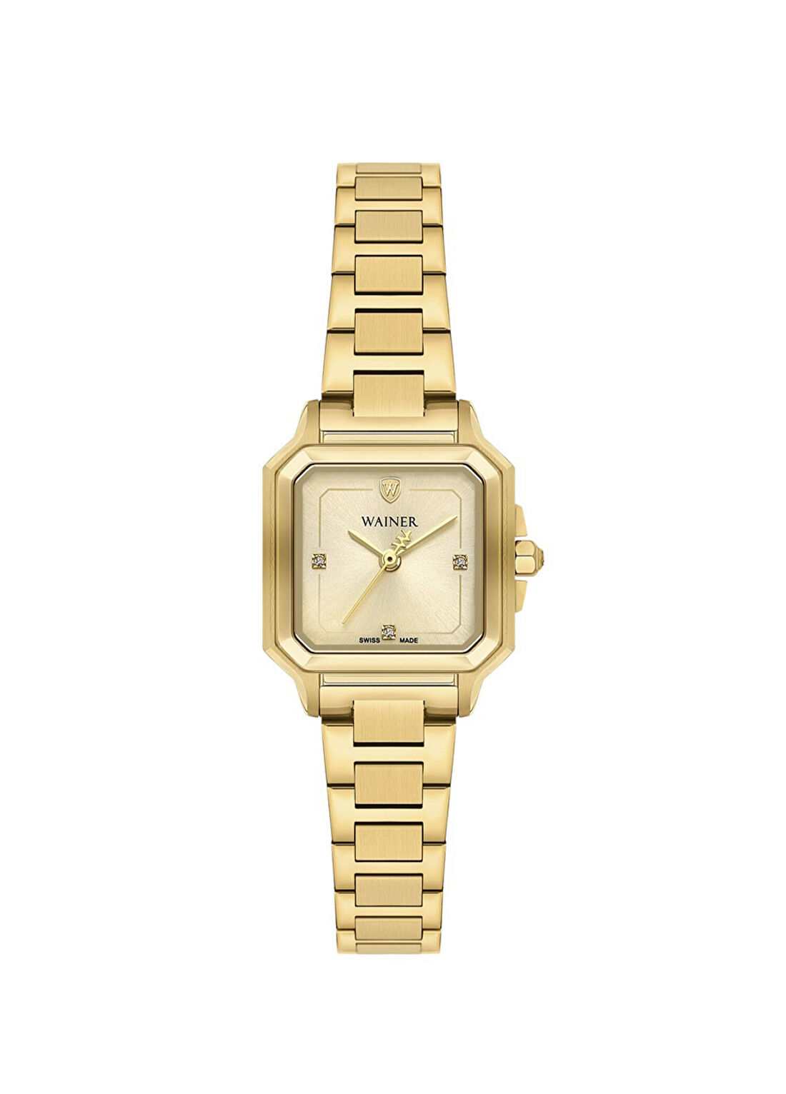 Wainer WA.18150-D Altın Rengi Metal Kadın Kol Saati