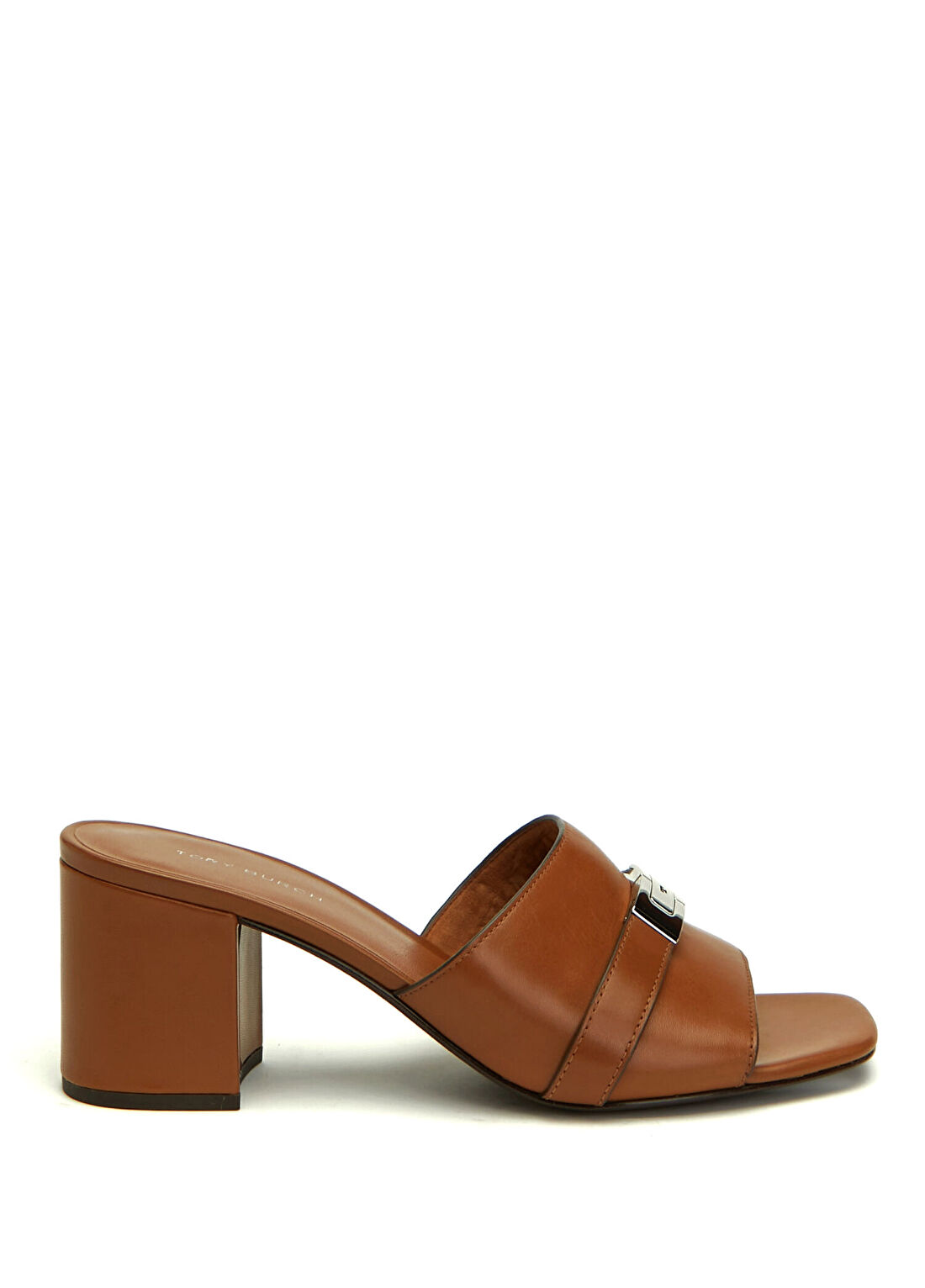 Tory Burch LeeLee Camel Kadın Deri Terlik