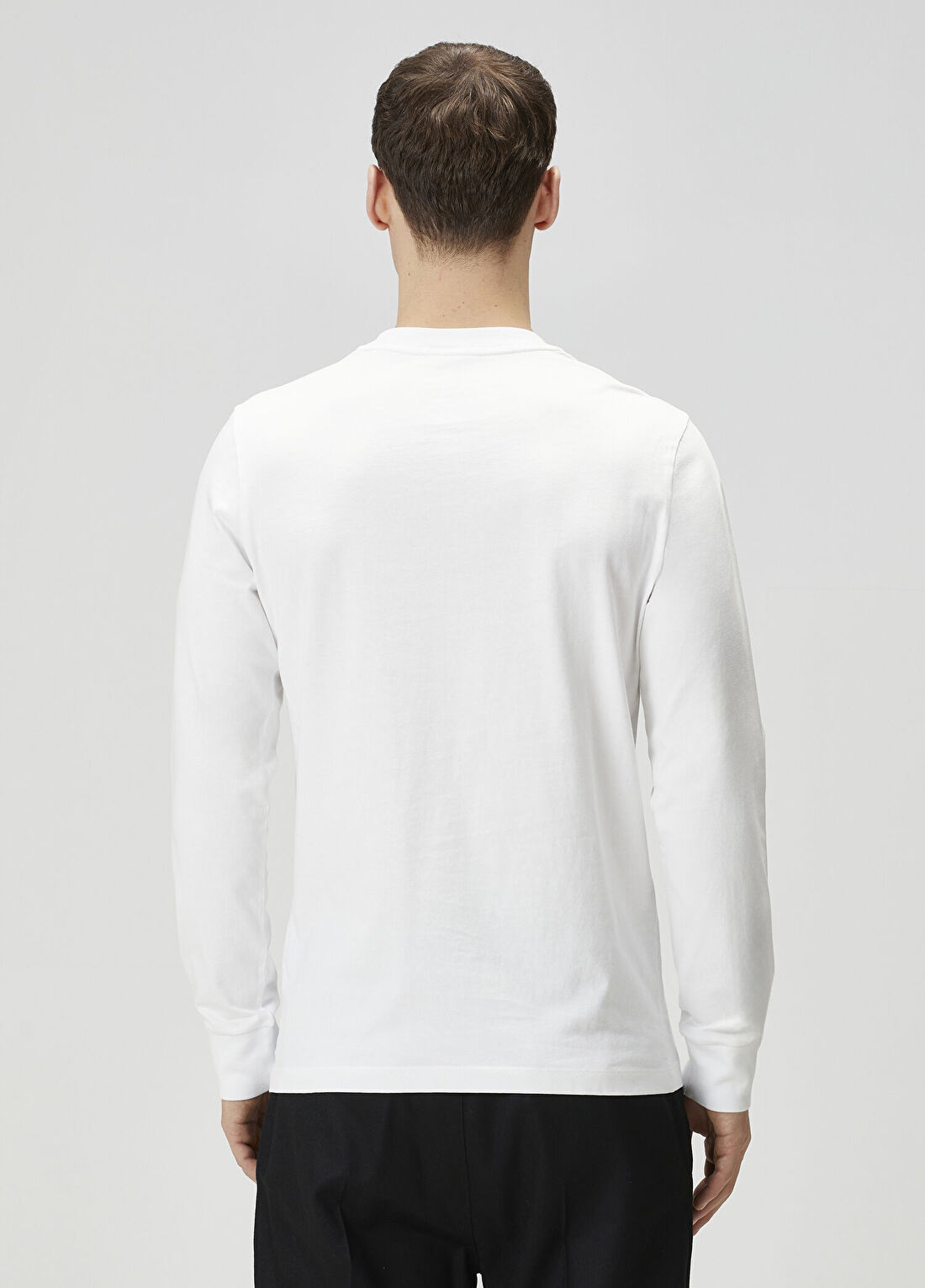 Moncler Beyaz Uzun Kollu T-shirt görsel 4