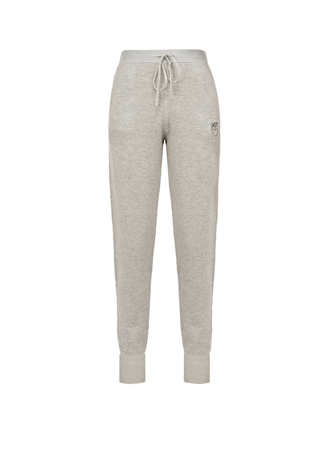 Pinko Teroldego Trousers Gri Yünlü Kadın Pantolon