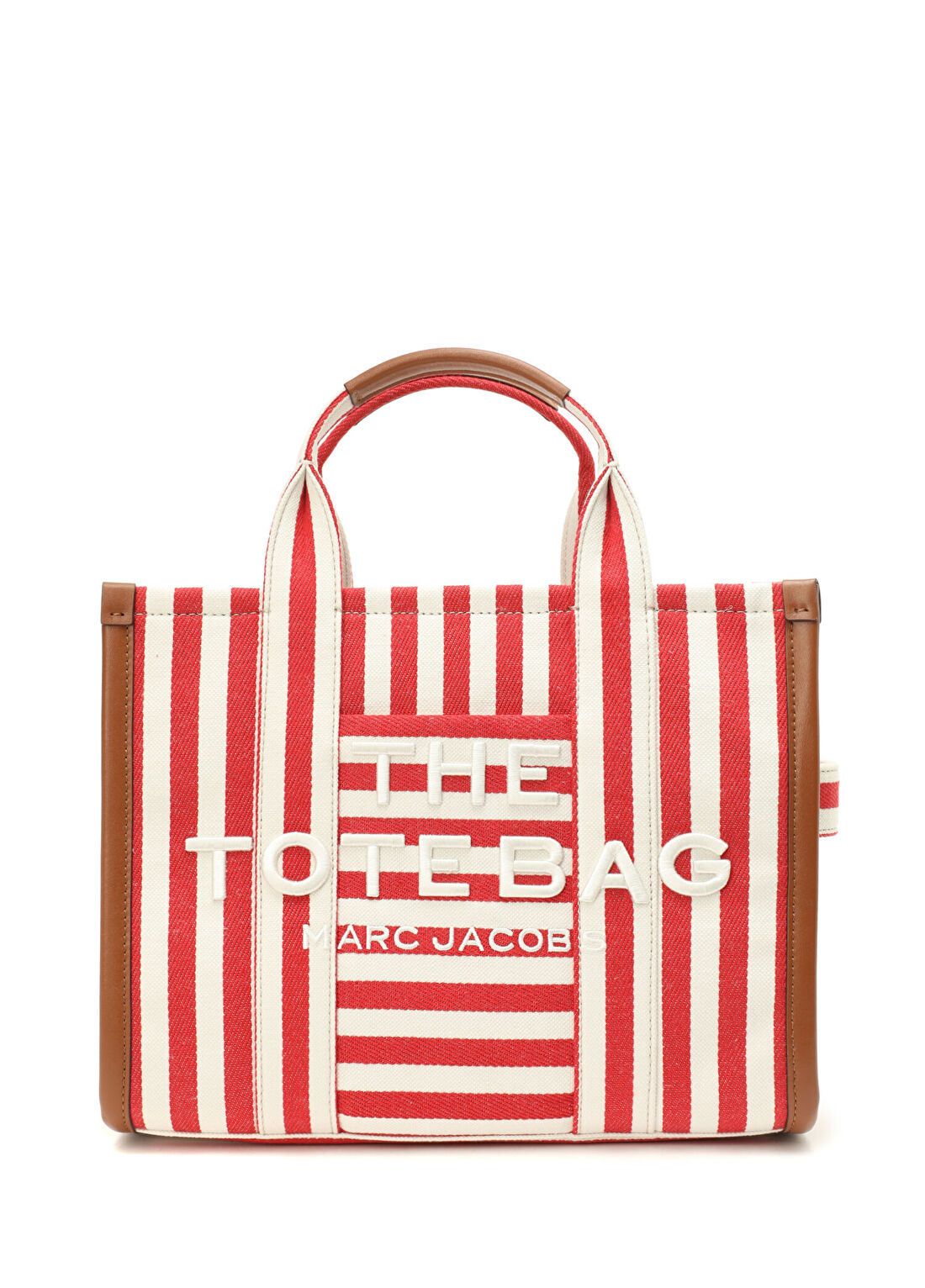 Marc Jacobs Medium Tote Kırmızı Kadın Kanvas Alışveriş Çantası