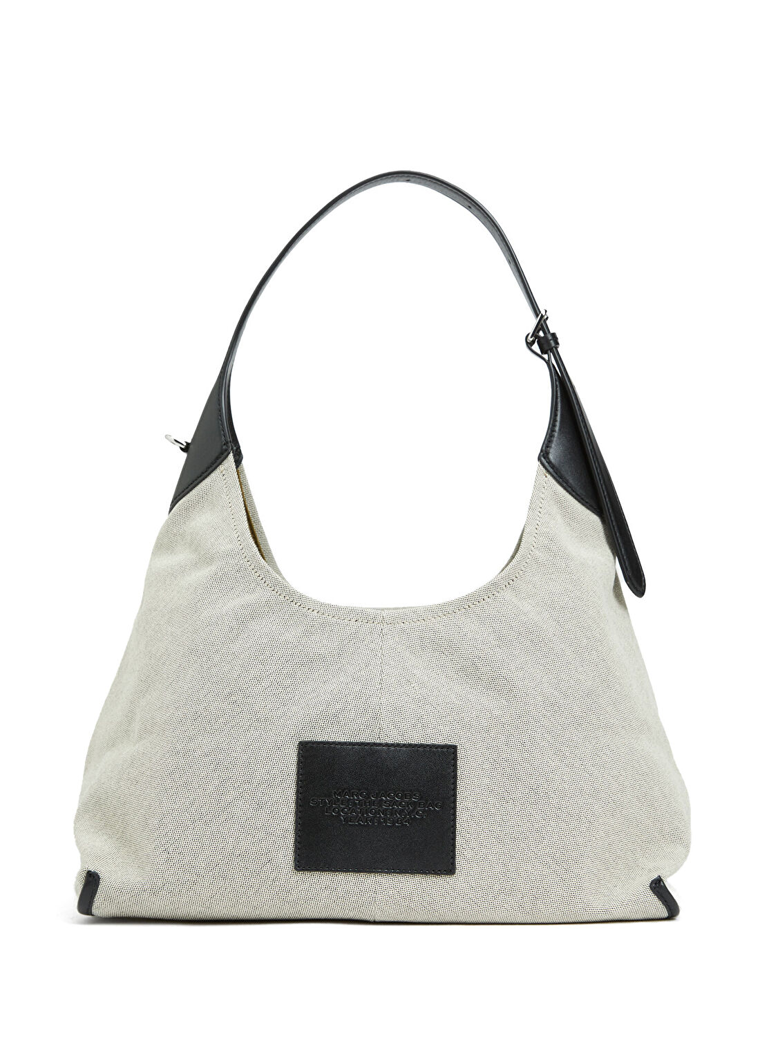 Marc Jacobs The Belted Sack Bej Siyah Kadın Çanta görsel 4
