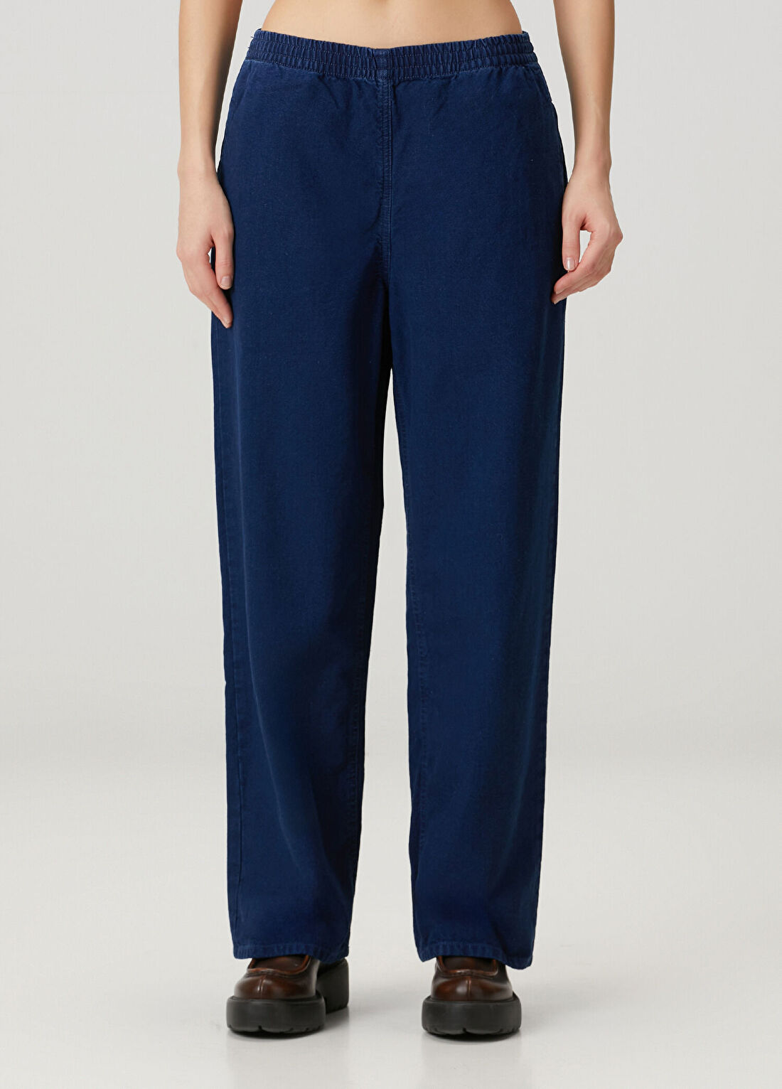 American Vintage Comow Lacivert Pantolon görsel 2