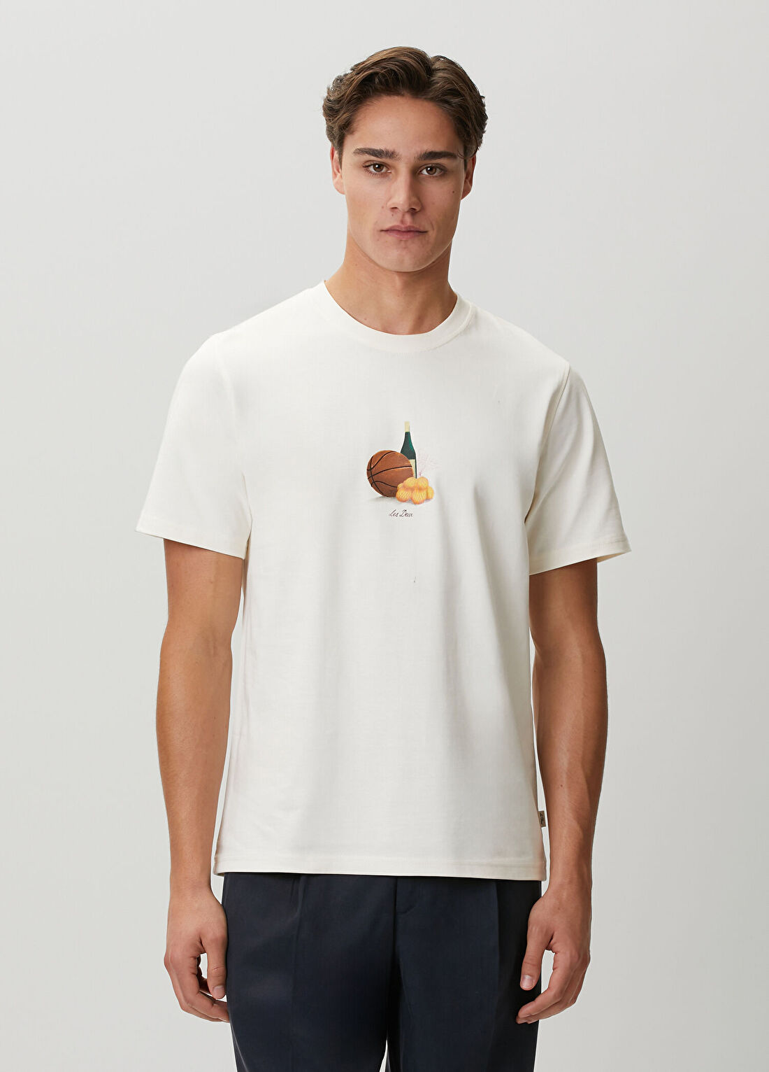 Les Deux Kırık Beyaz T-shirt