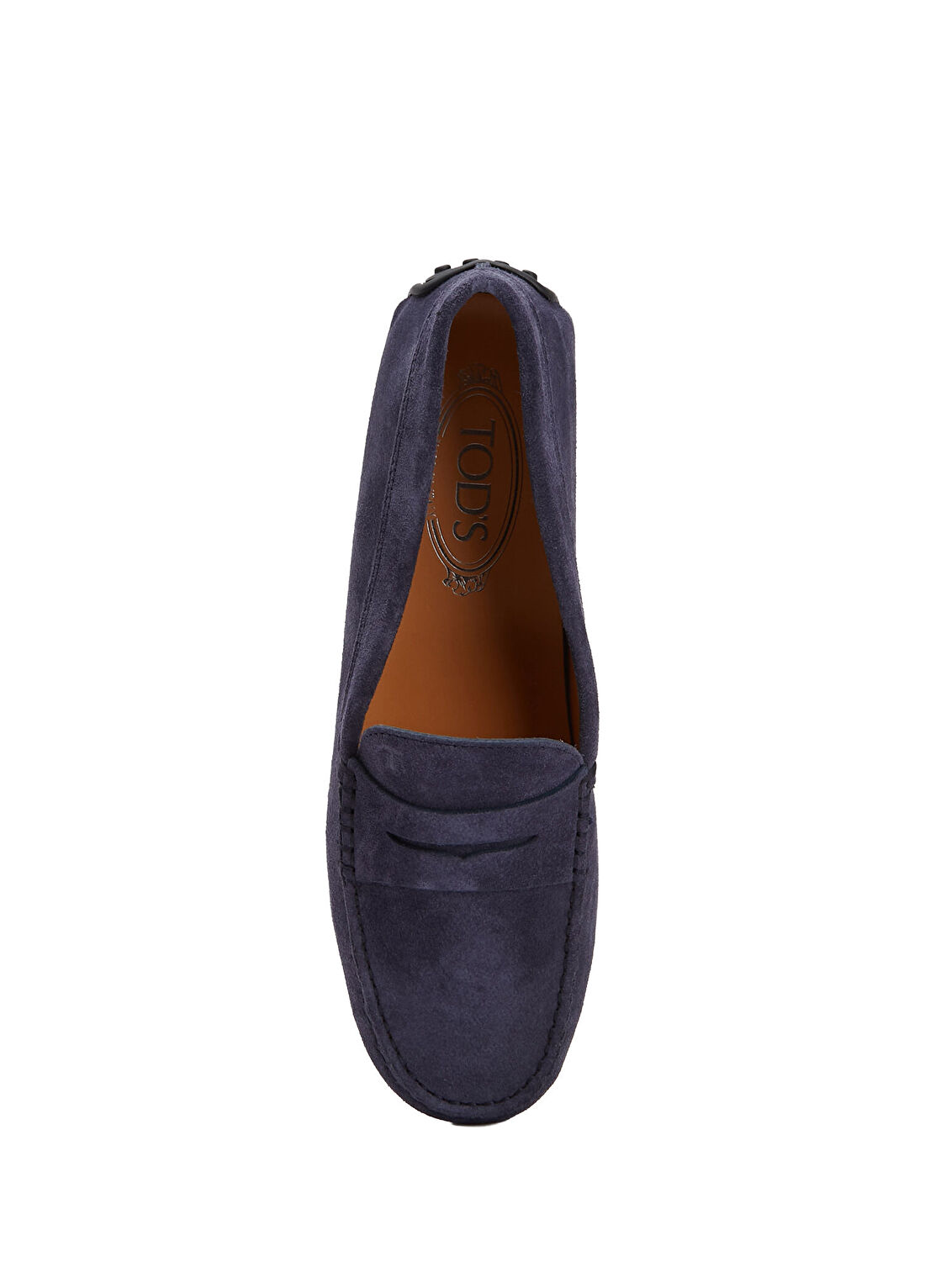 Tod's Lacivert Kadın Süet Loafer görsel 4