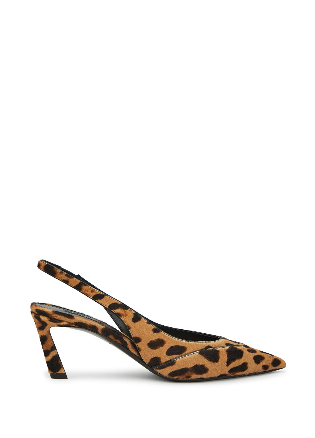 Givenchy Tape Leopar Desenli Deri Topuklu Ayakkabı