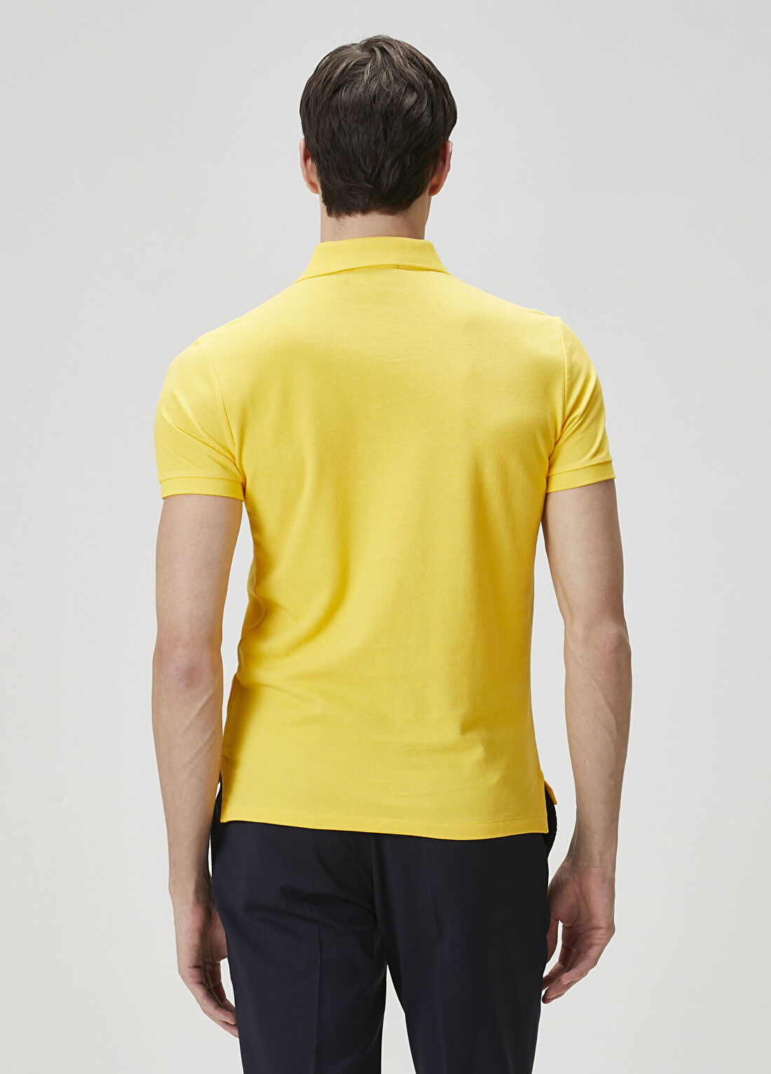 Polo Ralph Lauren Sarı Polo Yaka T-shirt görsel 4