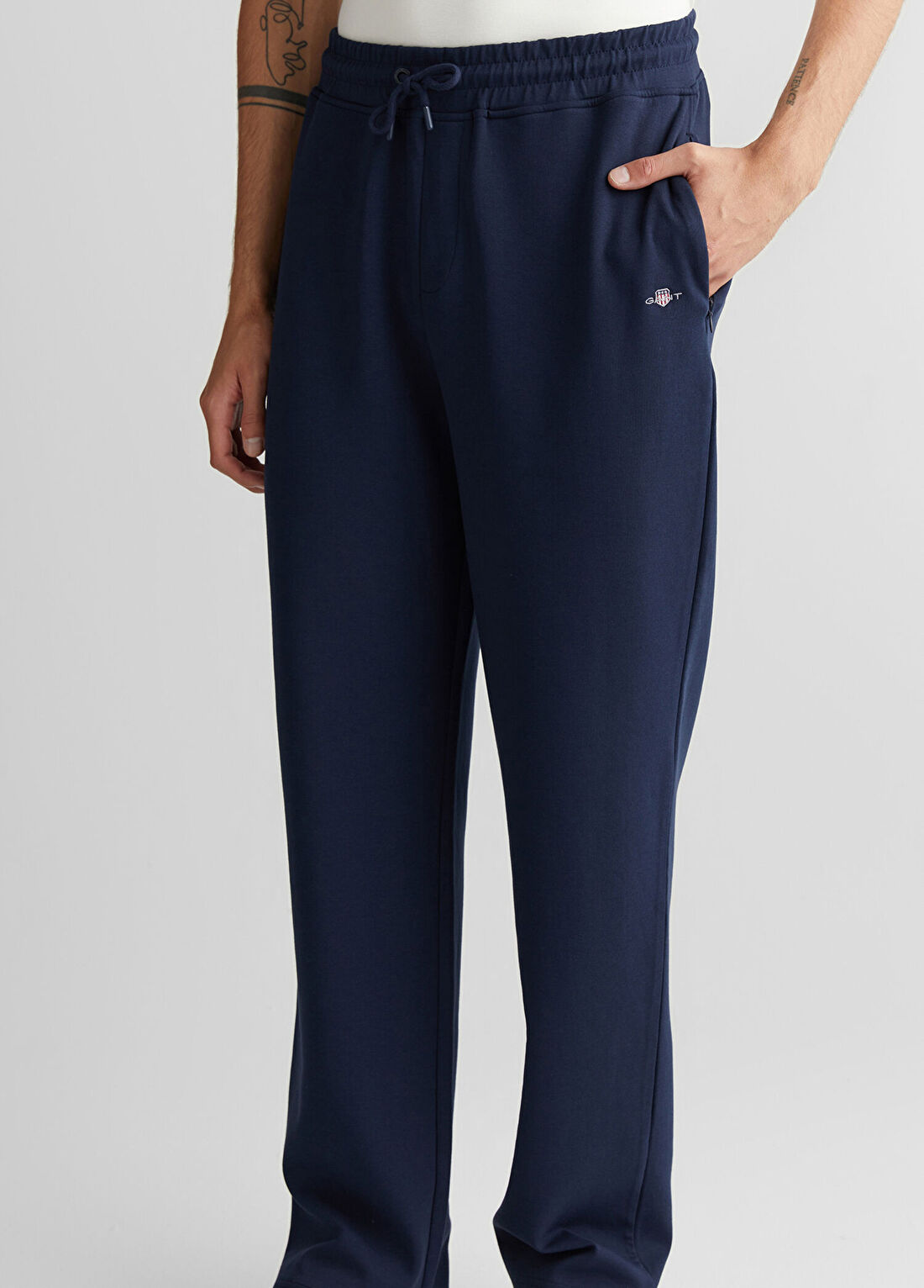 Gant Lacivert Relaxed Fit Erkek Eşofman Altı görsel 4